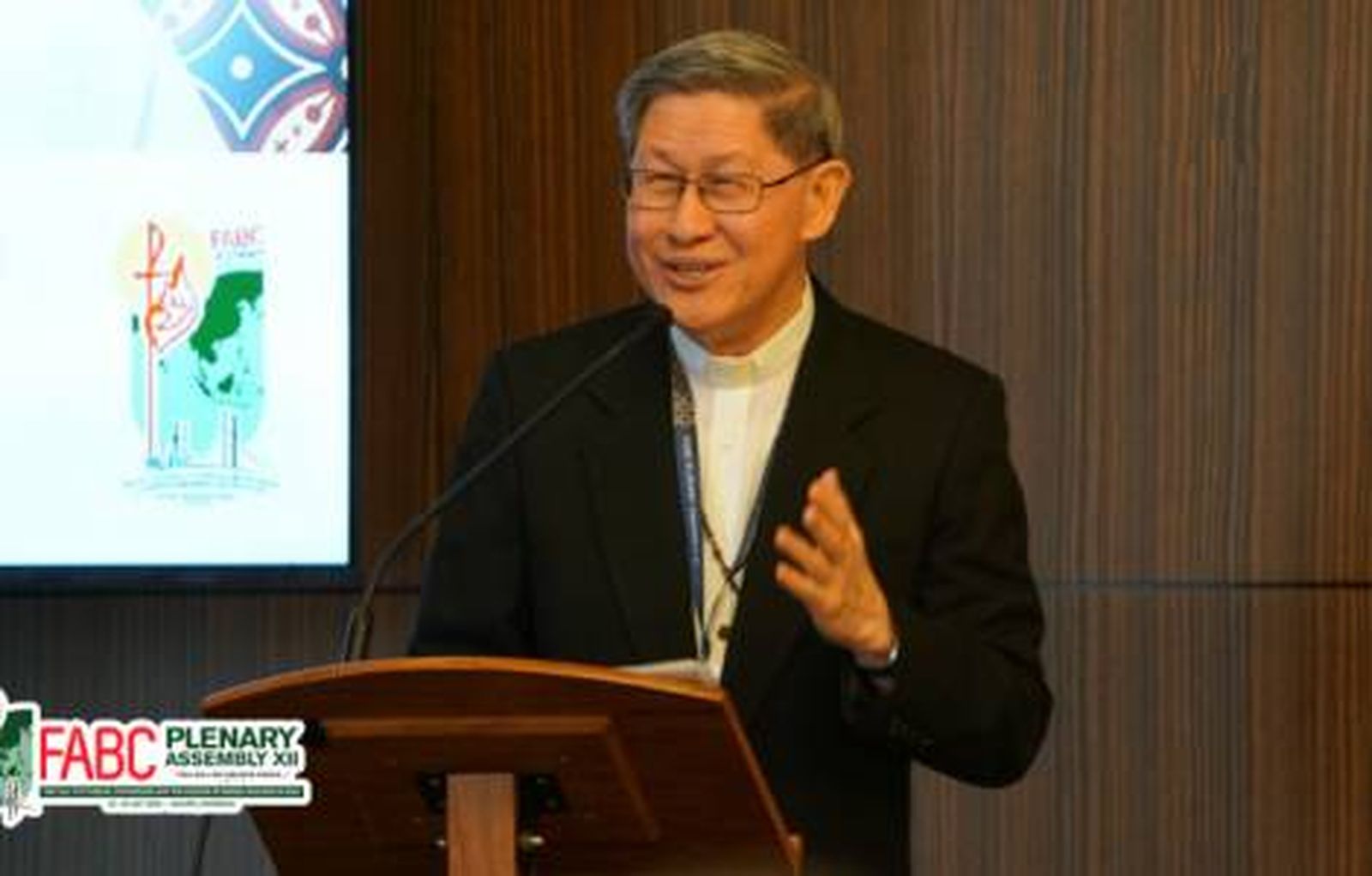 Cardenal Tagle en la XII Asamblea Plenaria de la Federación de Conferencias Episcopales de Asia (FCEA)