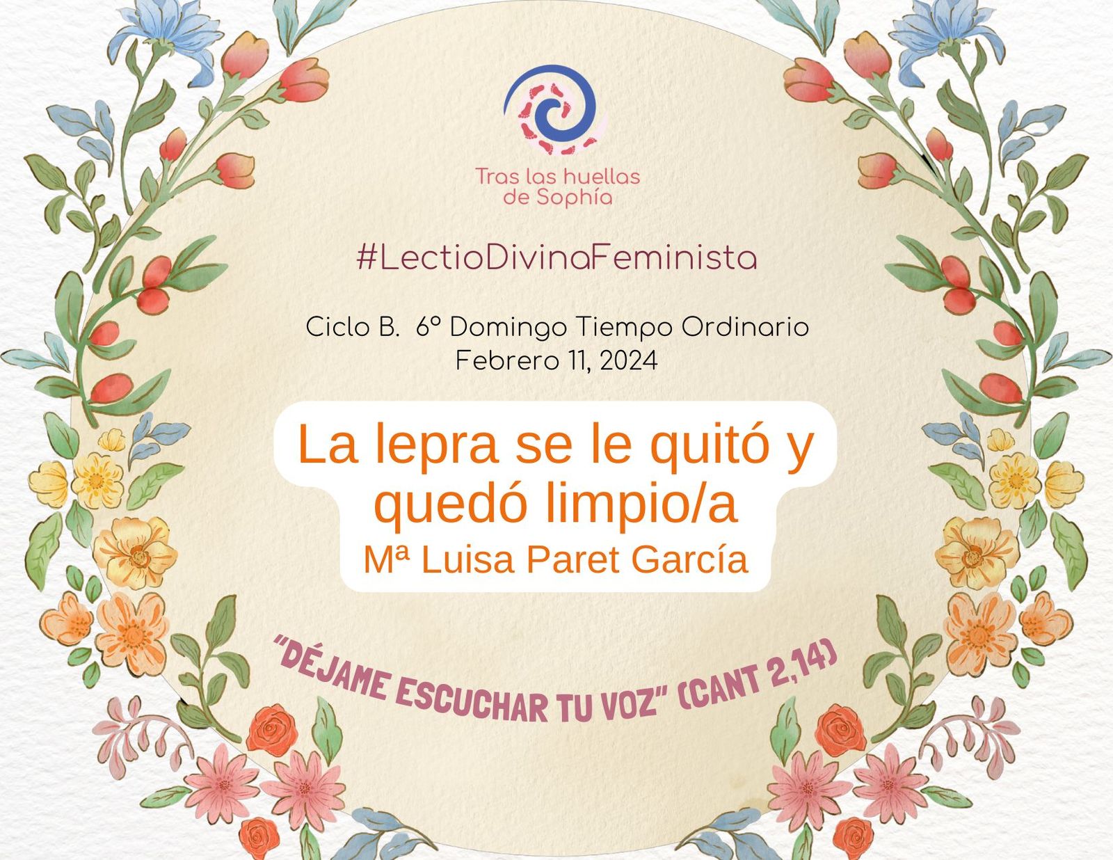 La lepra se le quitó y quedó limpio/a