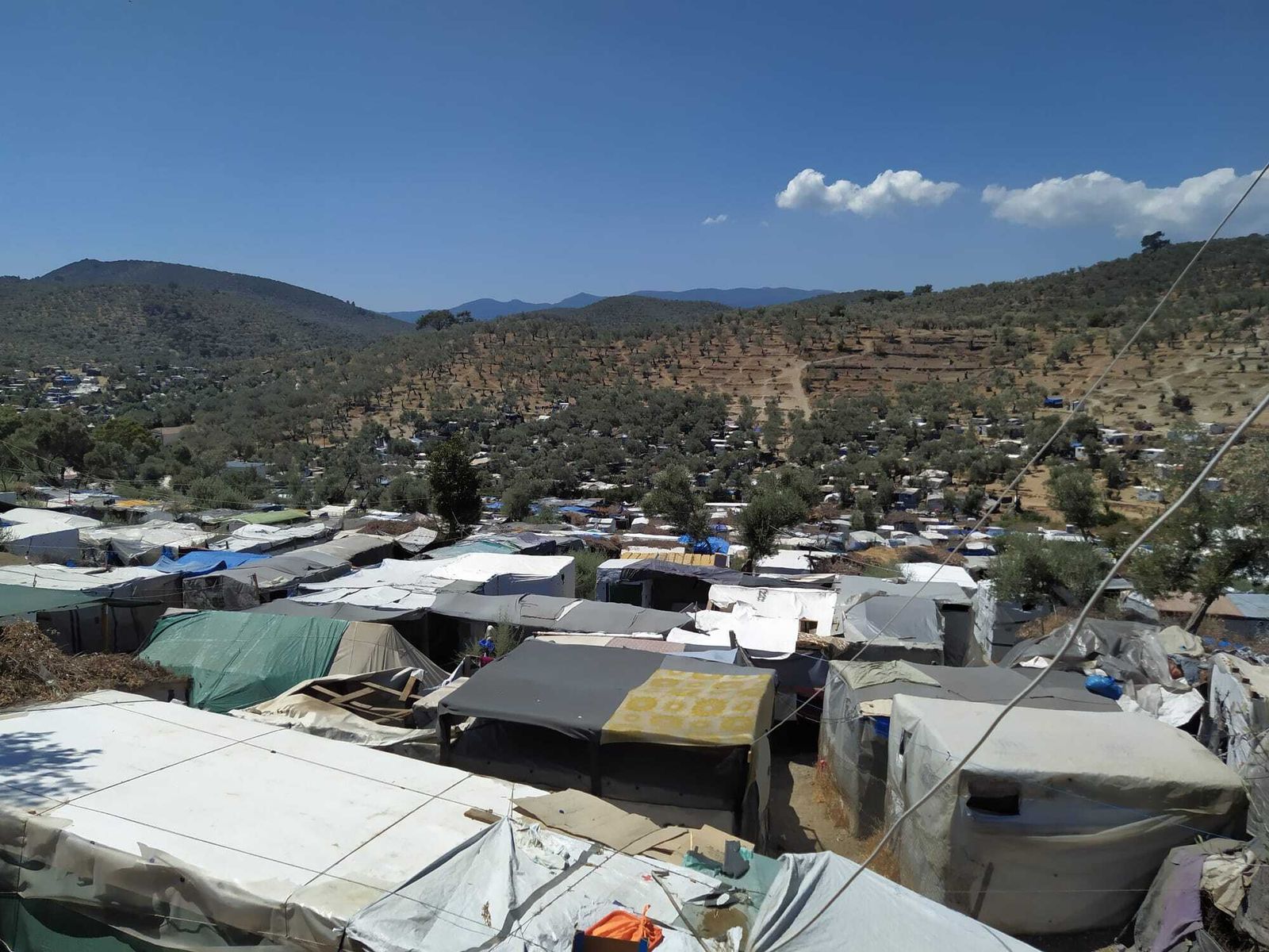 Mariona Téllez, Sant’Egidio en Lesbos: “Estando en Moria te das cuenta de que aquí, lo tenemos todo”.