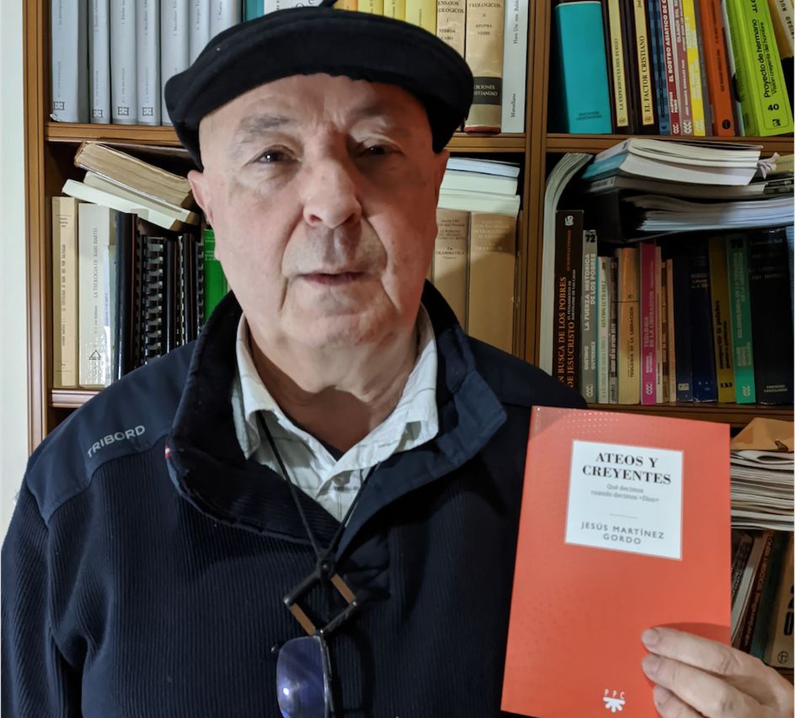 Martínez Gordo, con su libro