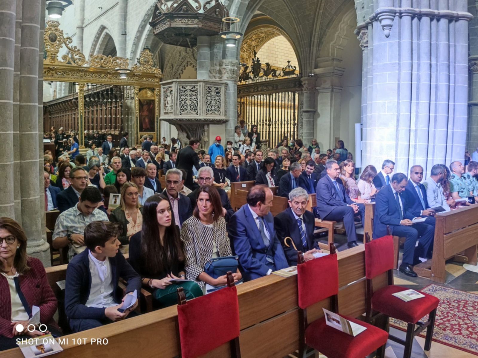 Toma de posesión de don Vicente Rebollo