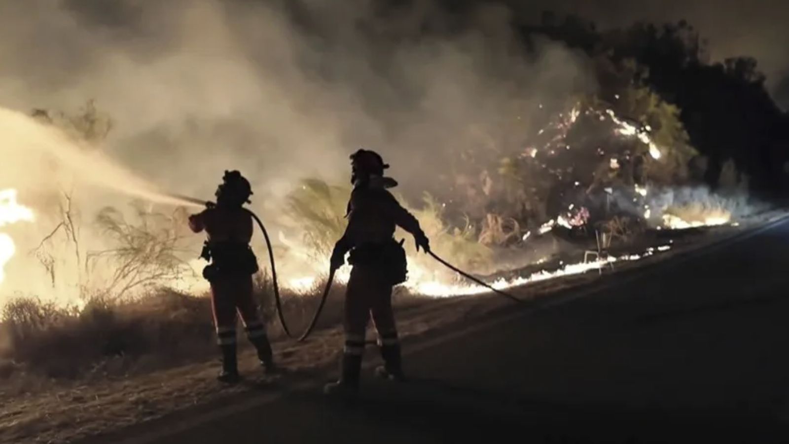 Incendio en Almería