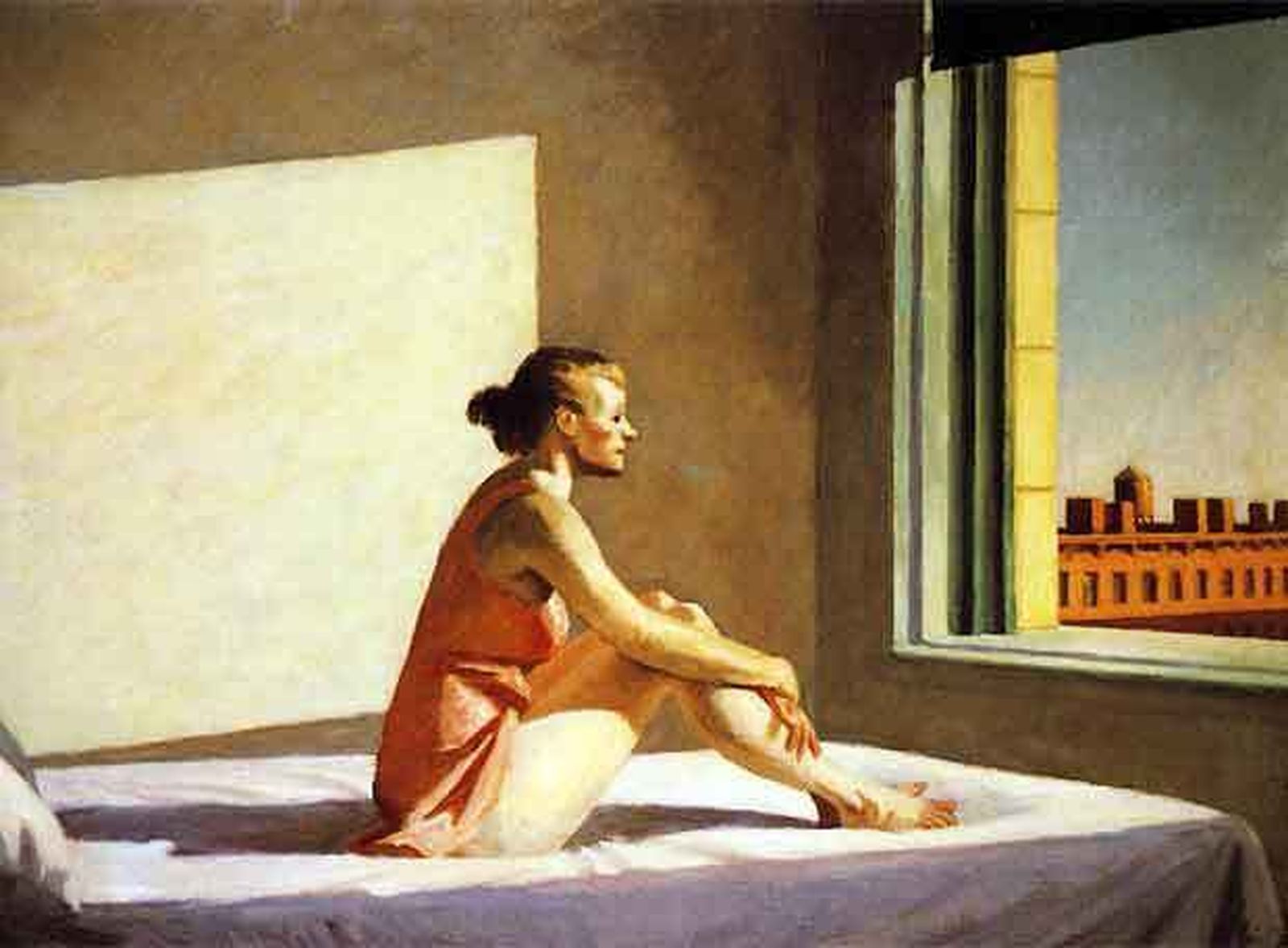 "Sol matutino". E. Hopper, 1952