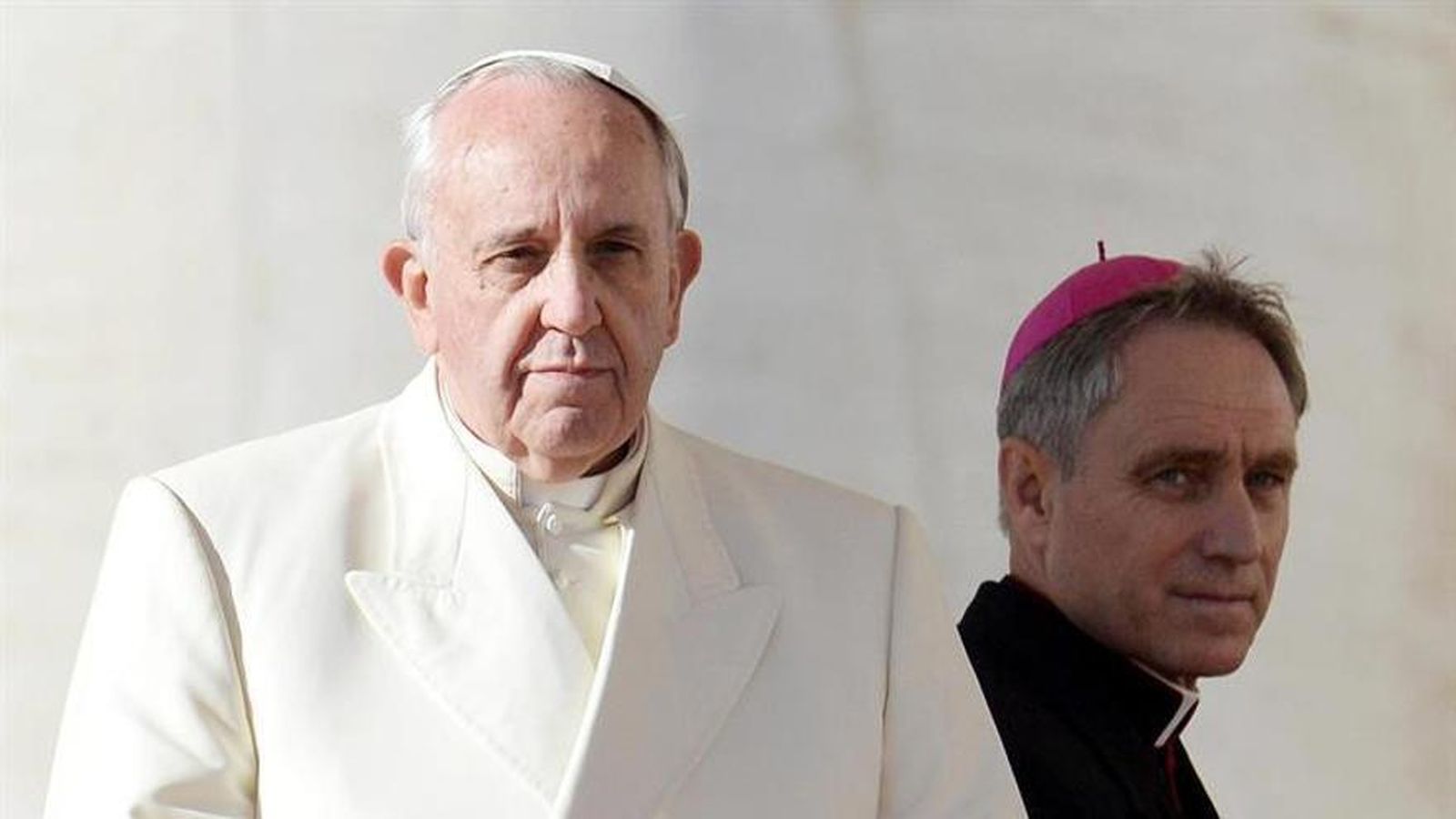 El papa se reúne de nuevo con  Gänswein