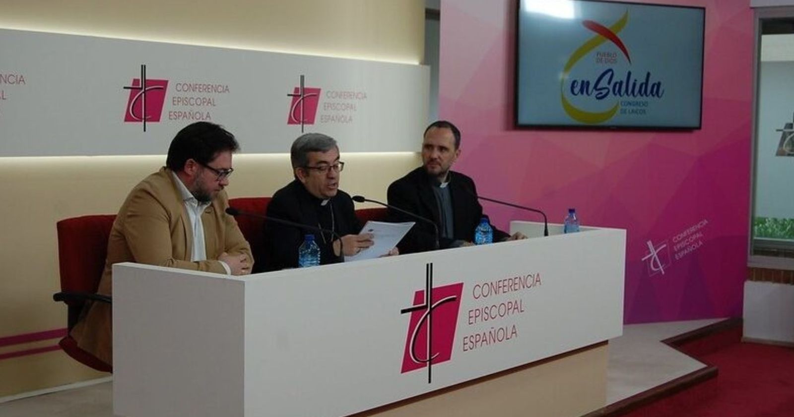 Argüello presenta el Congreso de Laicos a los medios