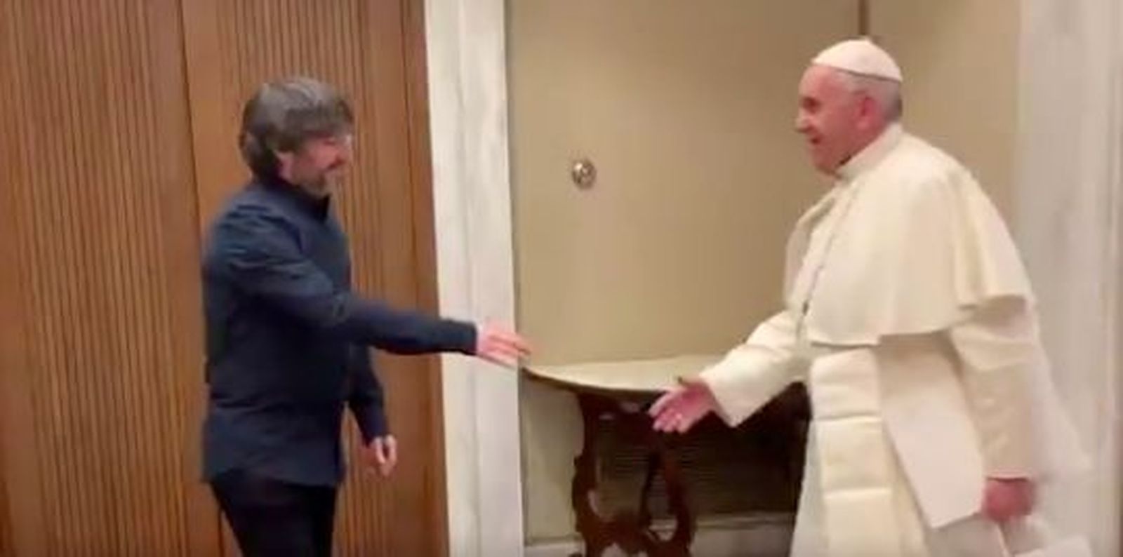 Jordi Évole, cara a cara con el papa Francisco en Salvados
