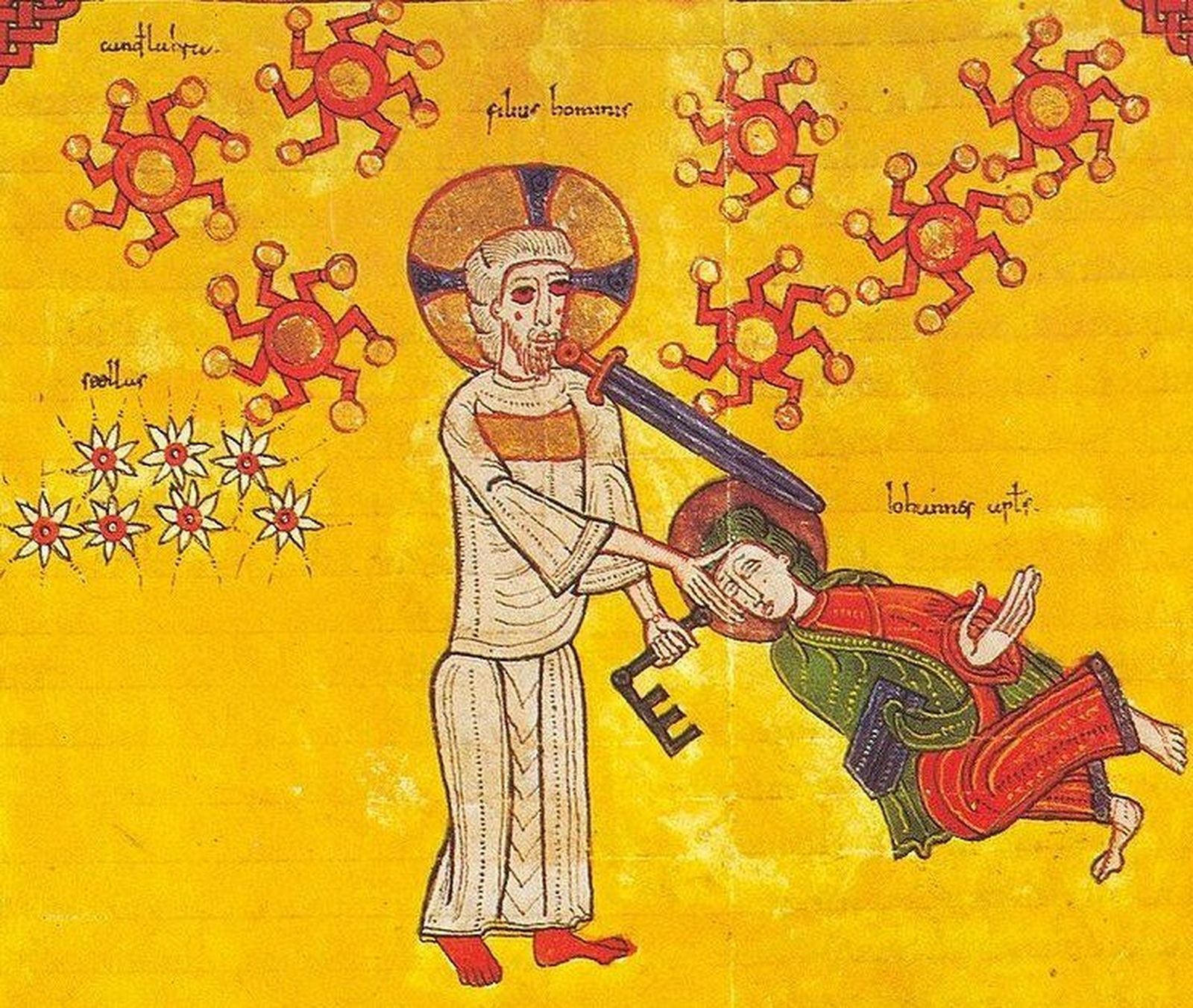 Ilustración de un 'Beato' mozárabe