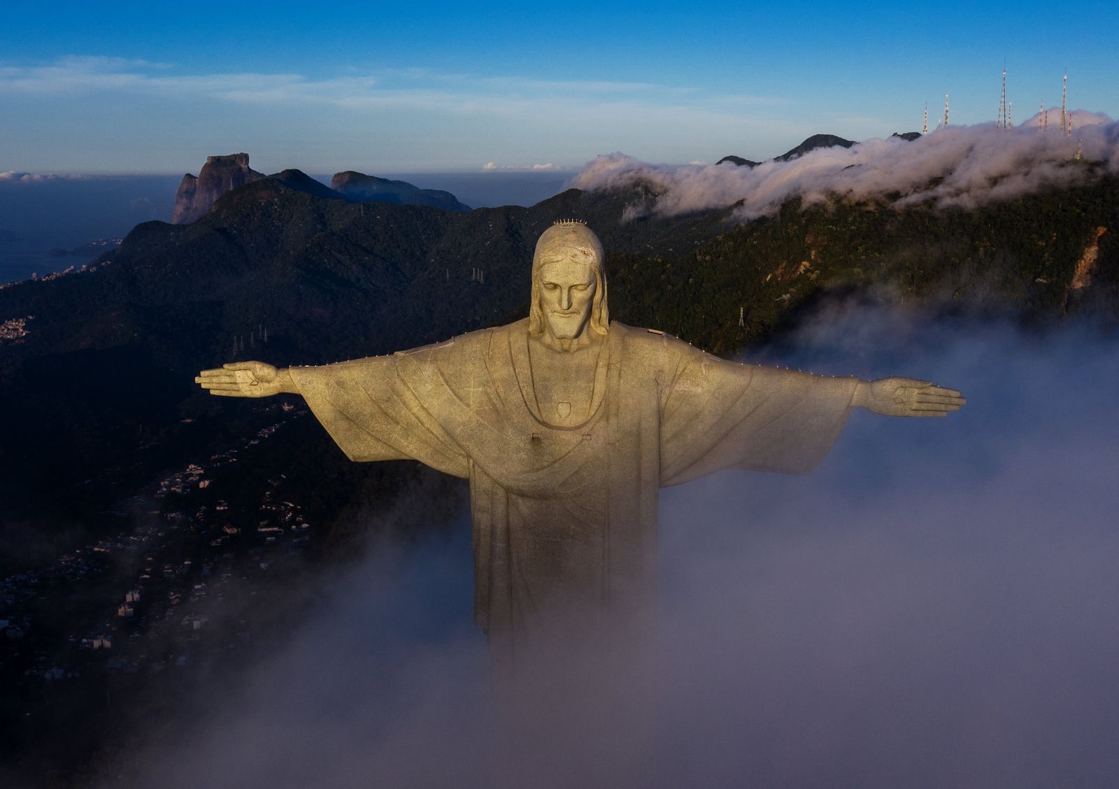 El Cristo Redentor de Río conmemora sus 90 años