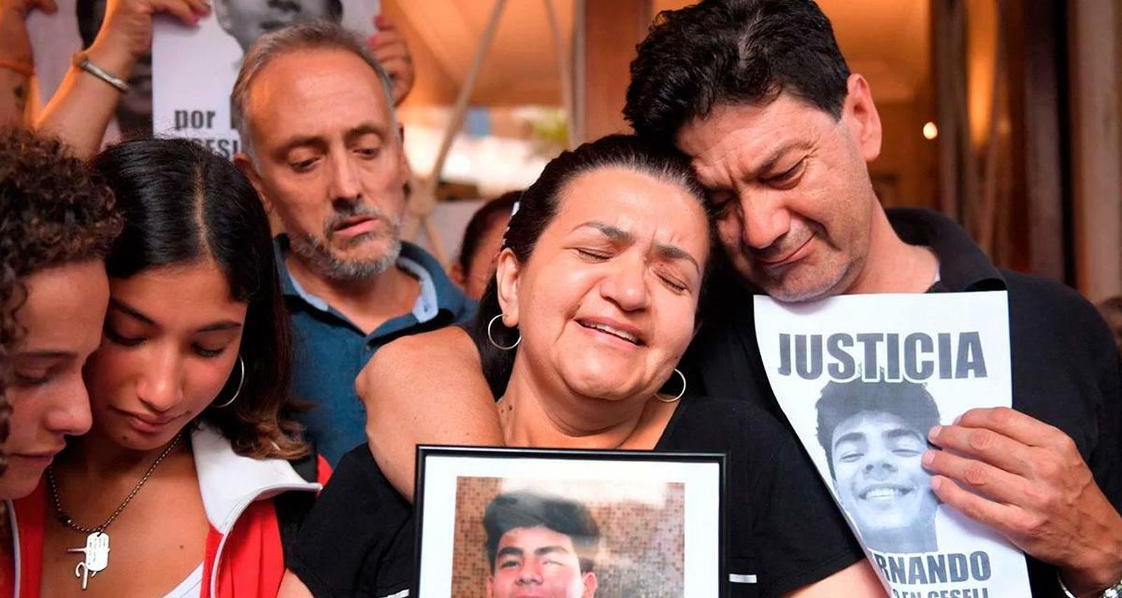 Los padres de Fernando Báez