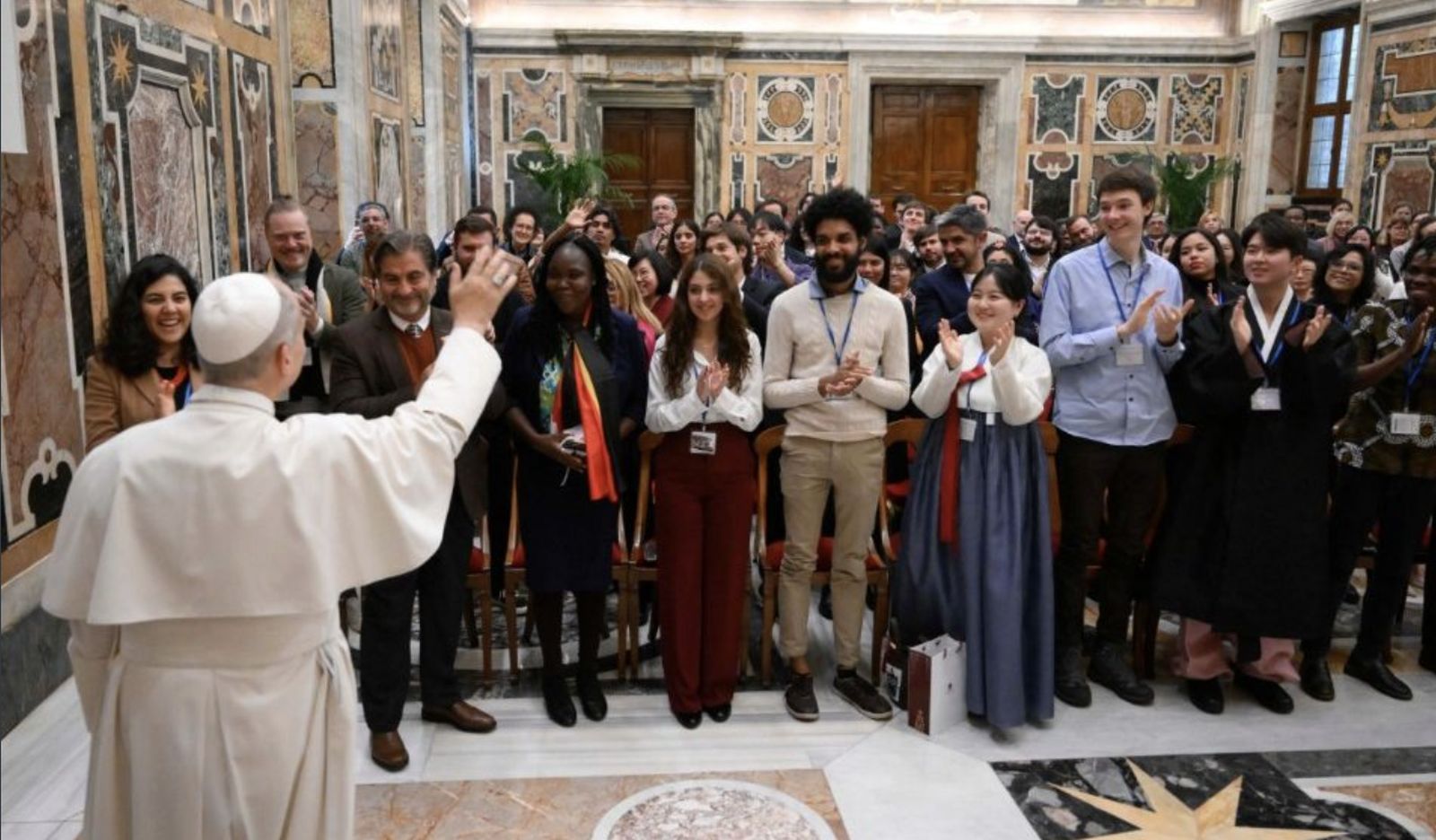 Audiencia del Papa a la ONG New Humanity