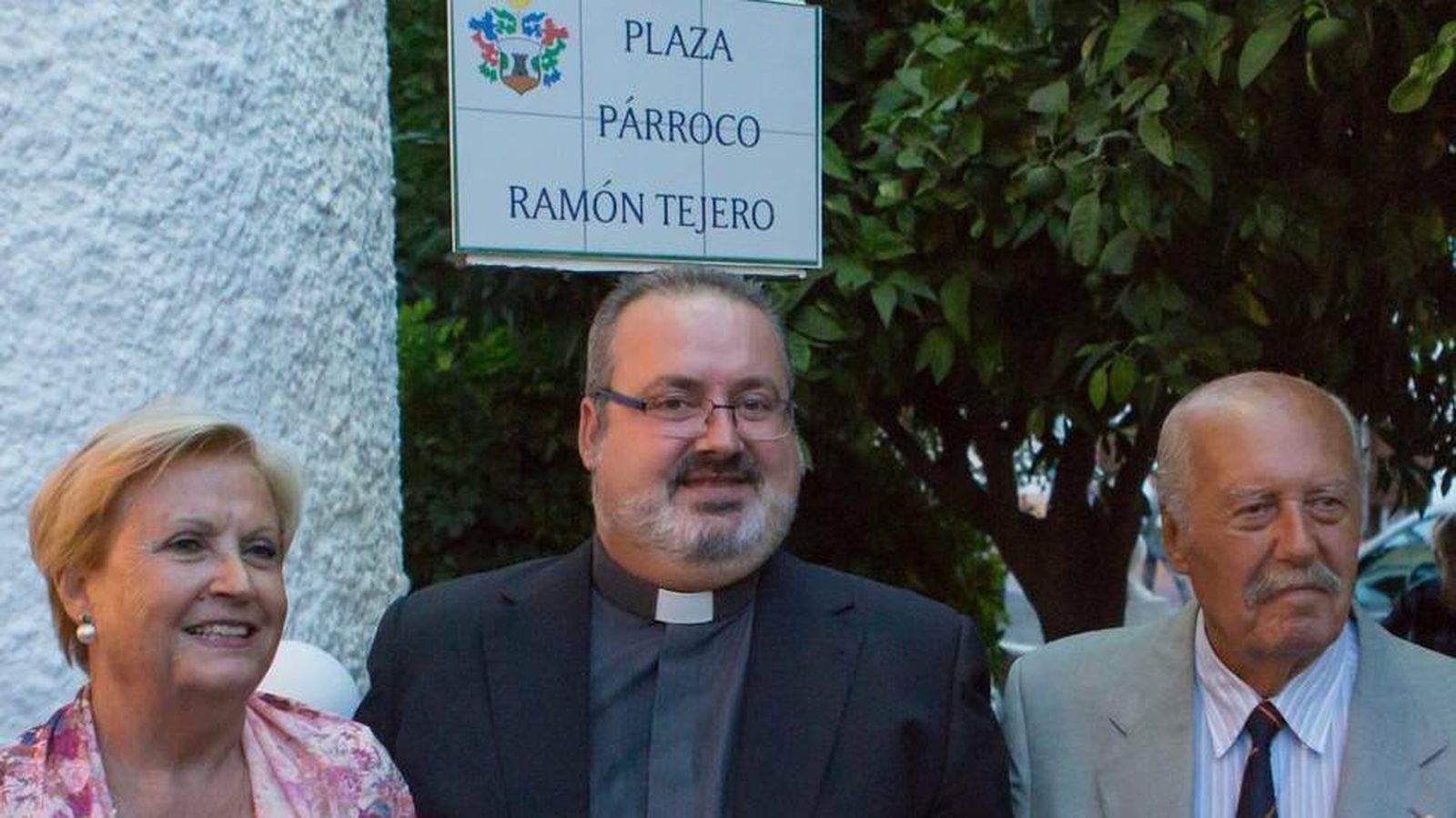 Ramón Tejero, junto a su padre Antonio