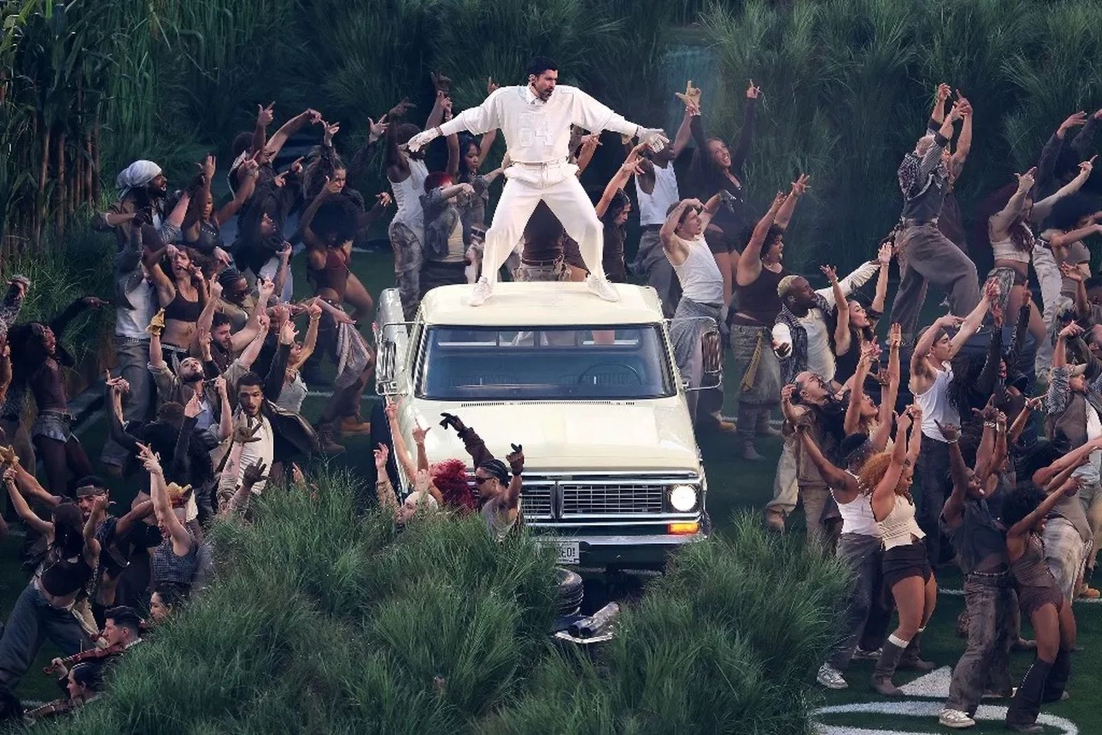 Bad Bunny en la Super Bowl