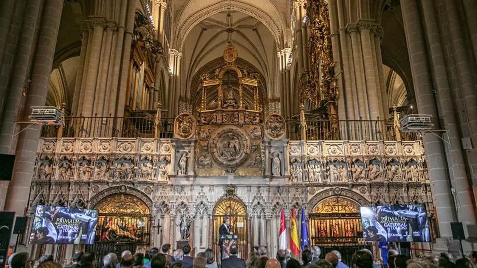 Presentación de la exposición 'Primada' en la catedral de Toledo