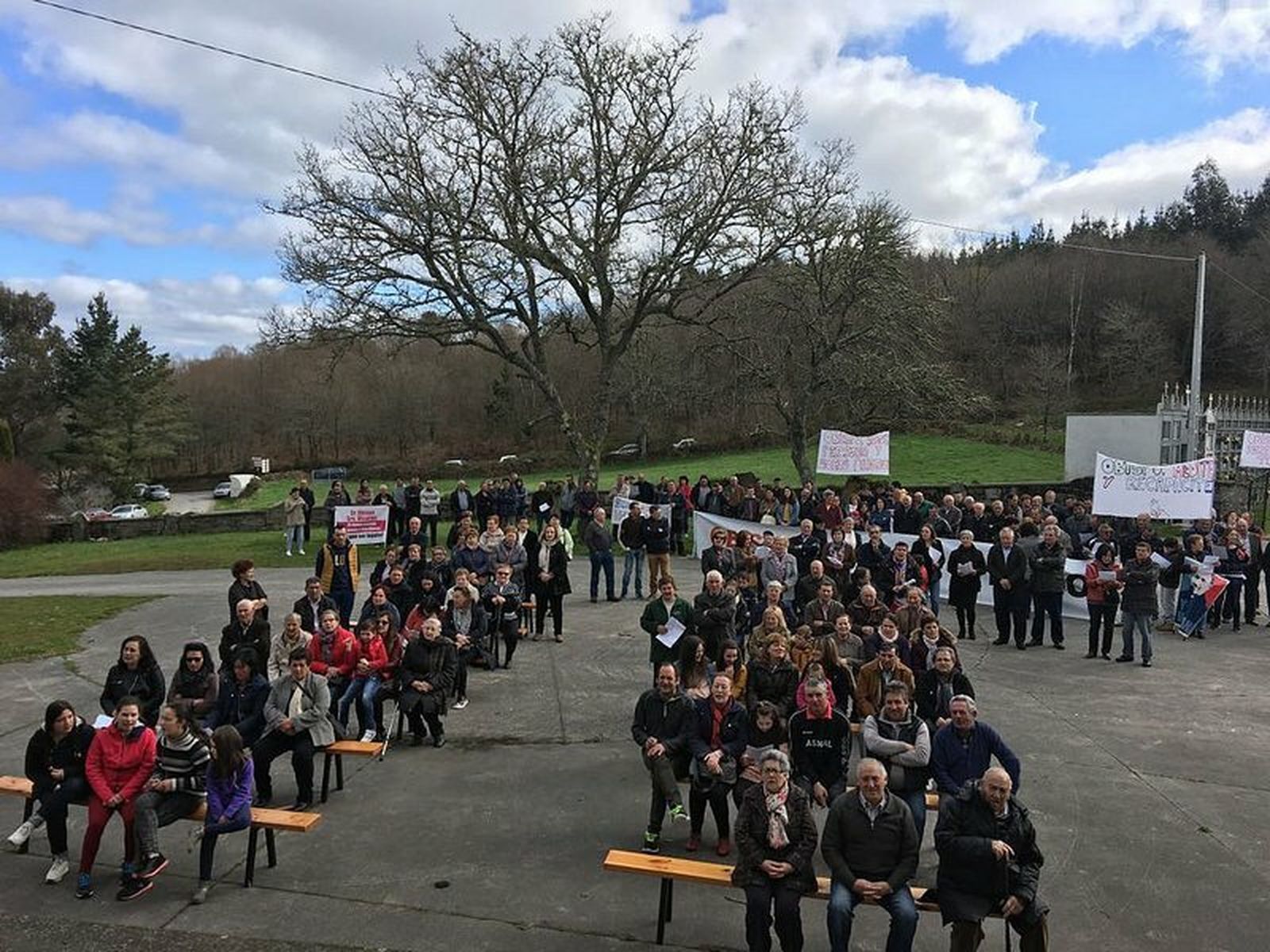 Nueva protesta en Friol