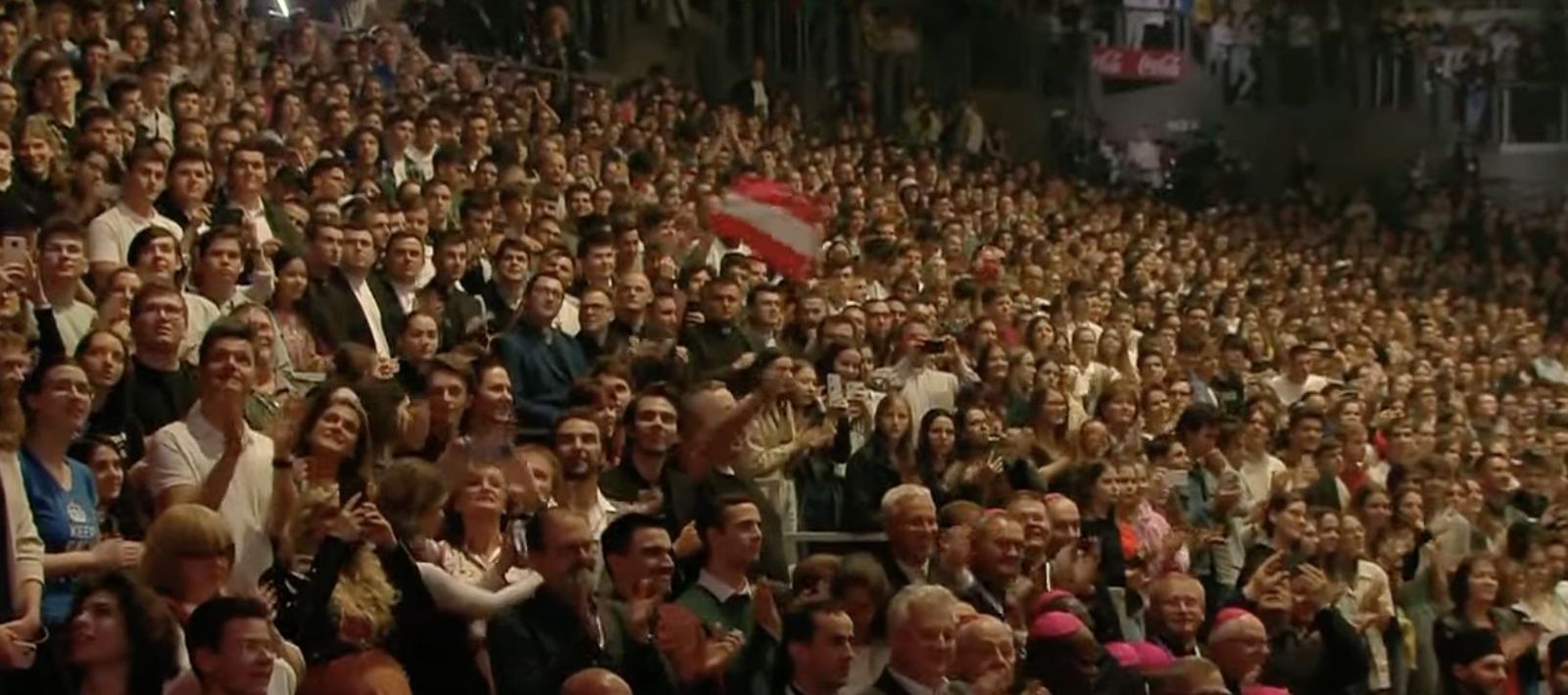 Miles de jóvenes, con el Papa en Budapest