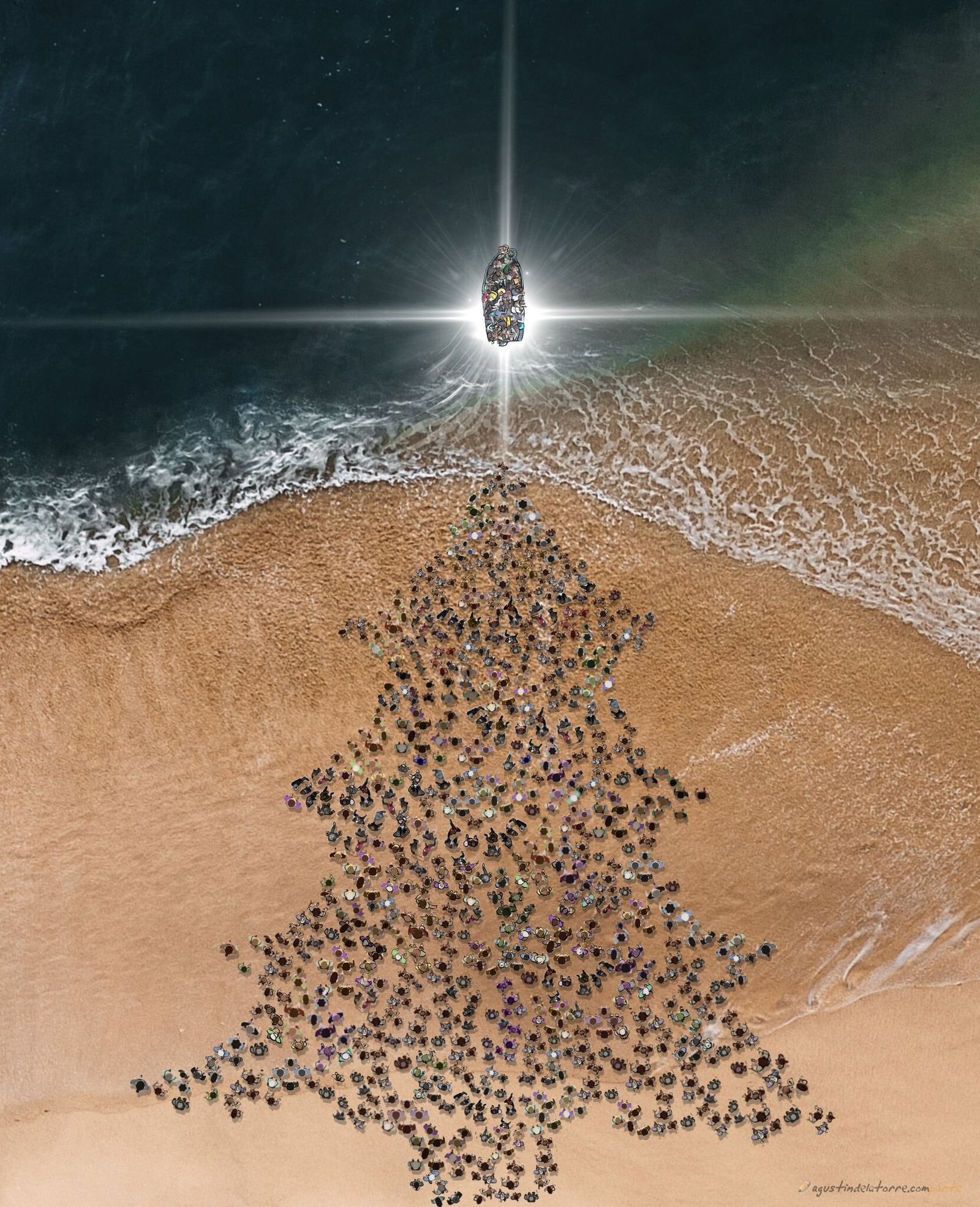 Para que en #Navidad la Estrella guíe el sueño de quienes más necesitan SOÑAR