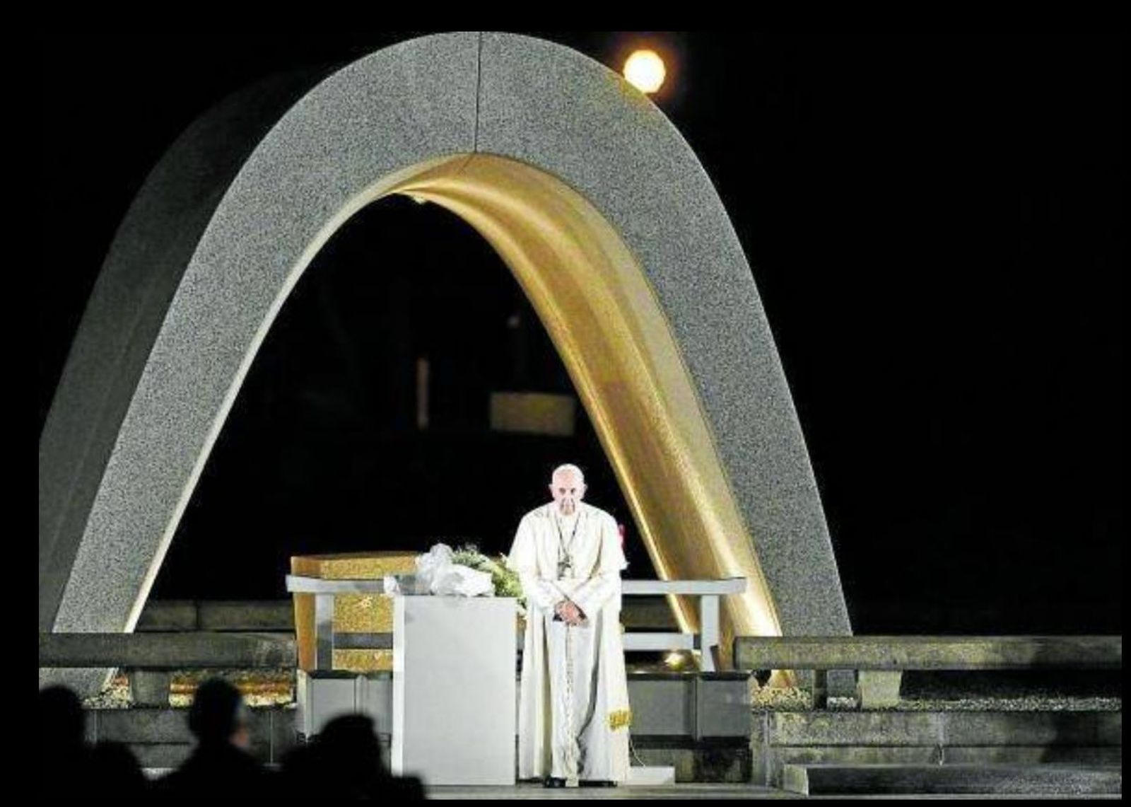 El Papa, en Hiroshima