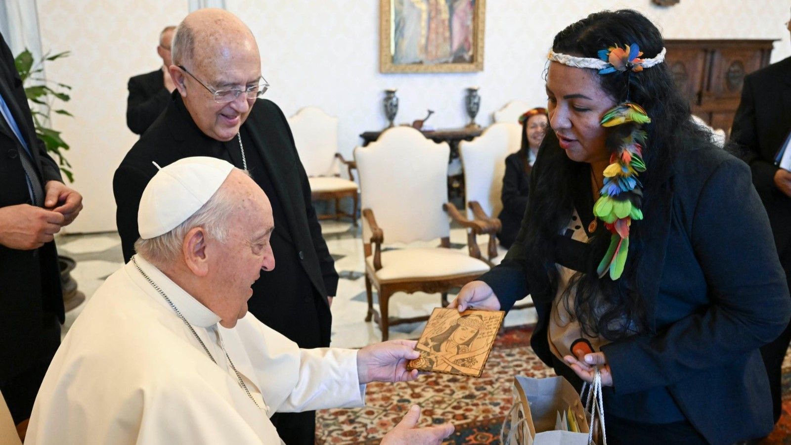 Francisco, Barreto y Yesica Patiachi