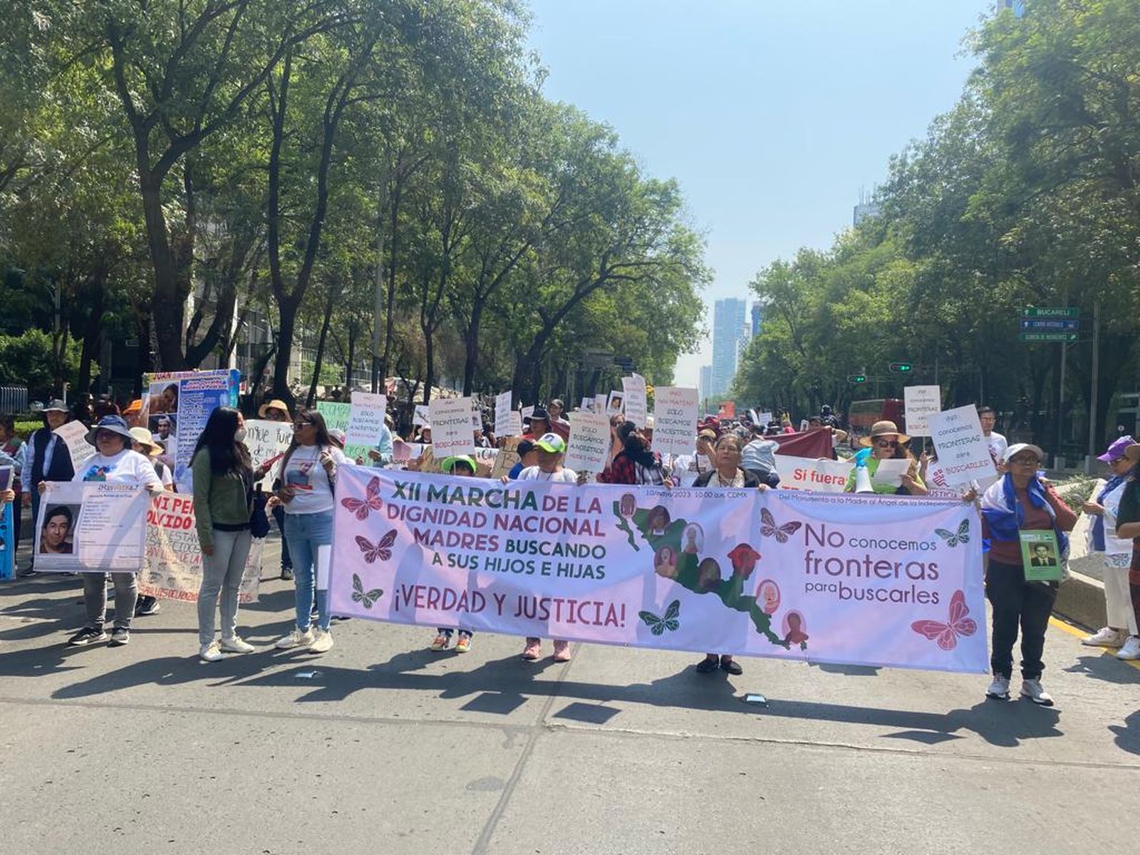 Iglesia se une a dolor de madres que buscan a sus hijos en México