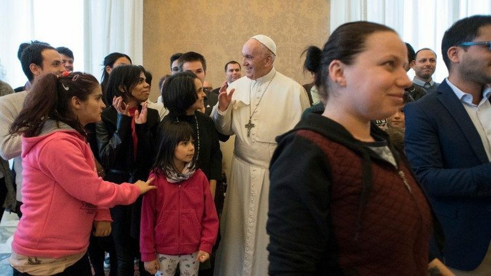 El Papa se reunió en febrero con jóvenes rumanos