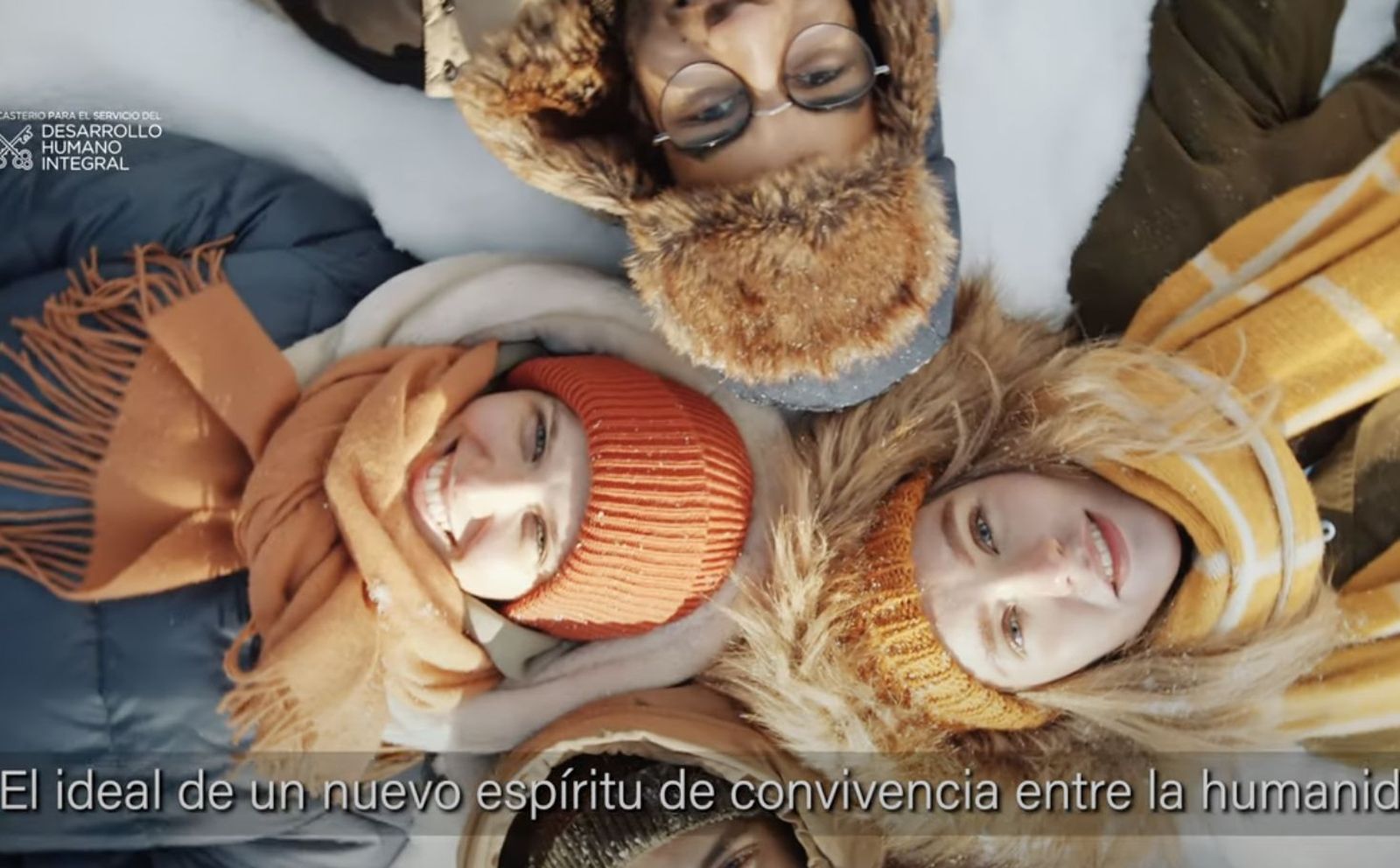 Fotograma del vídeo con el resumen del Mensaje del Papa