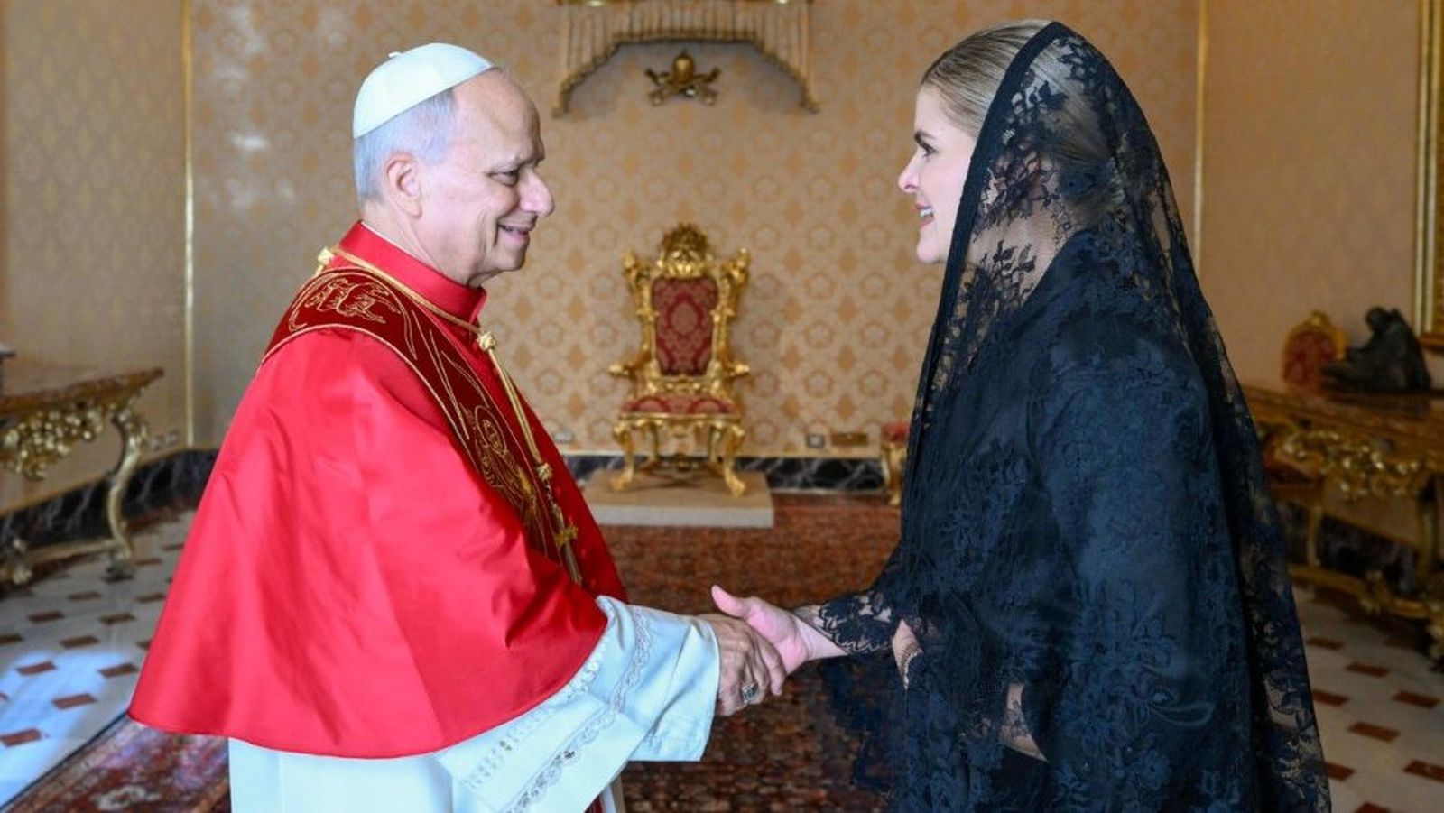 León XIV y Laura Fernández Delgado, presidente Costa Rica