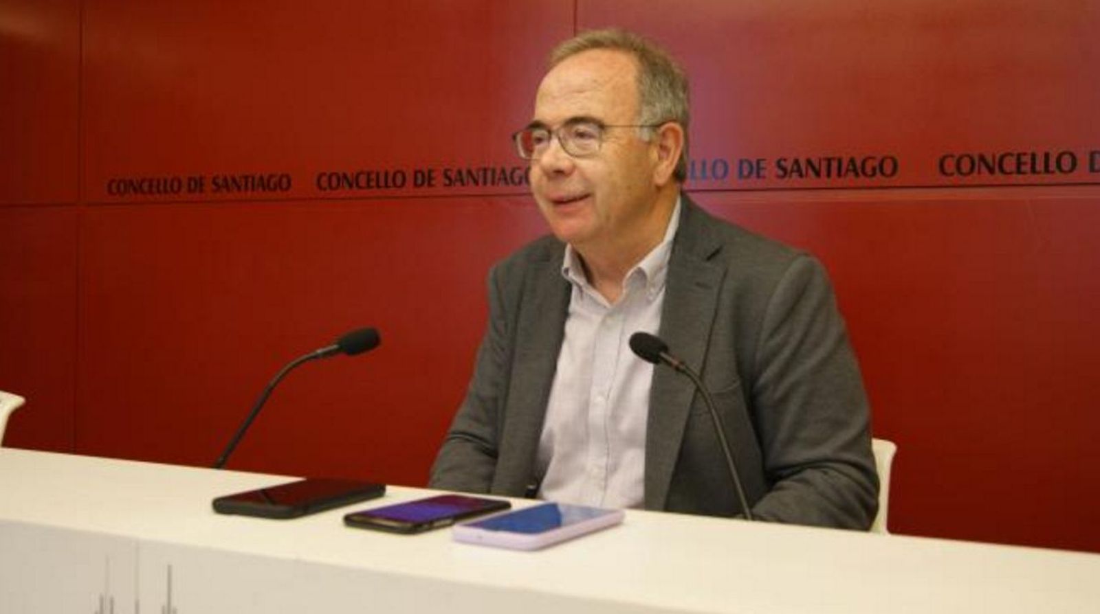 Xosé Sánchez Bugallo, alcalde de Santiago