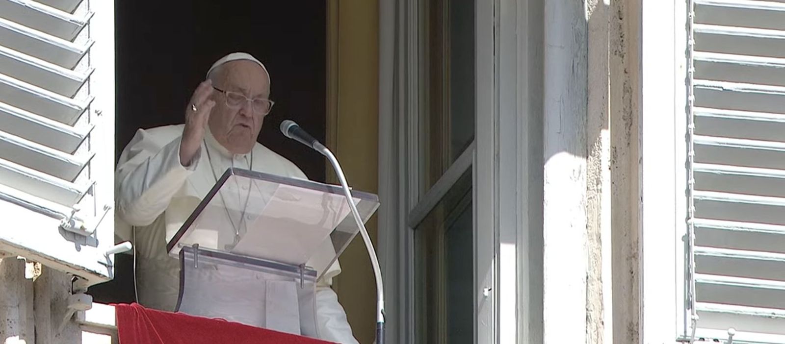 El Papa, en el Angelus