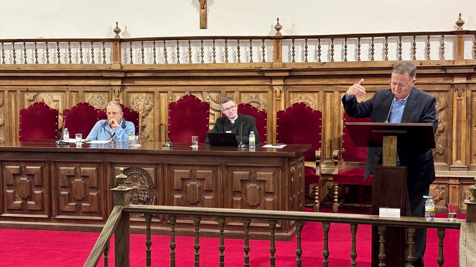 Xavier Morlans en las LVIII Jornadas de Teología en la UPSA