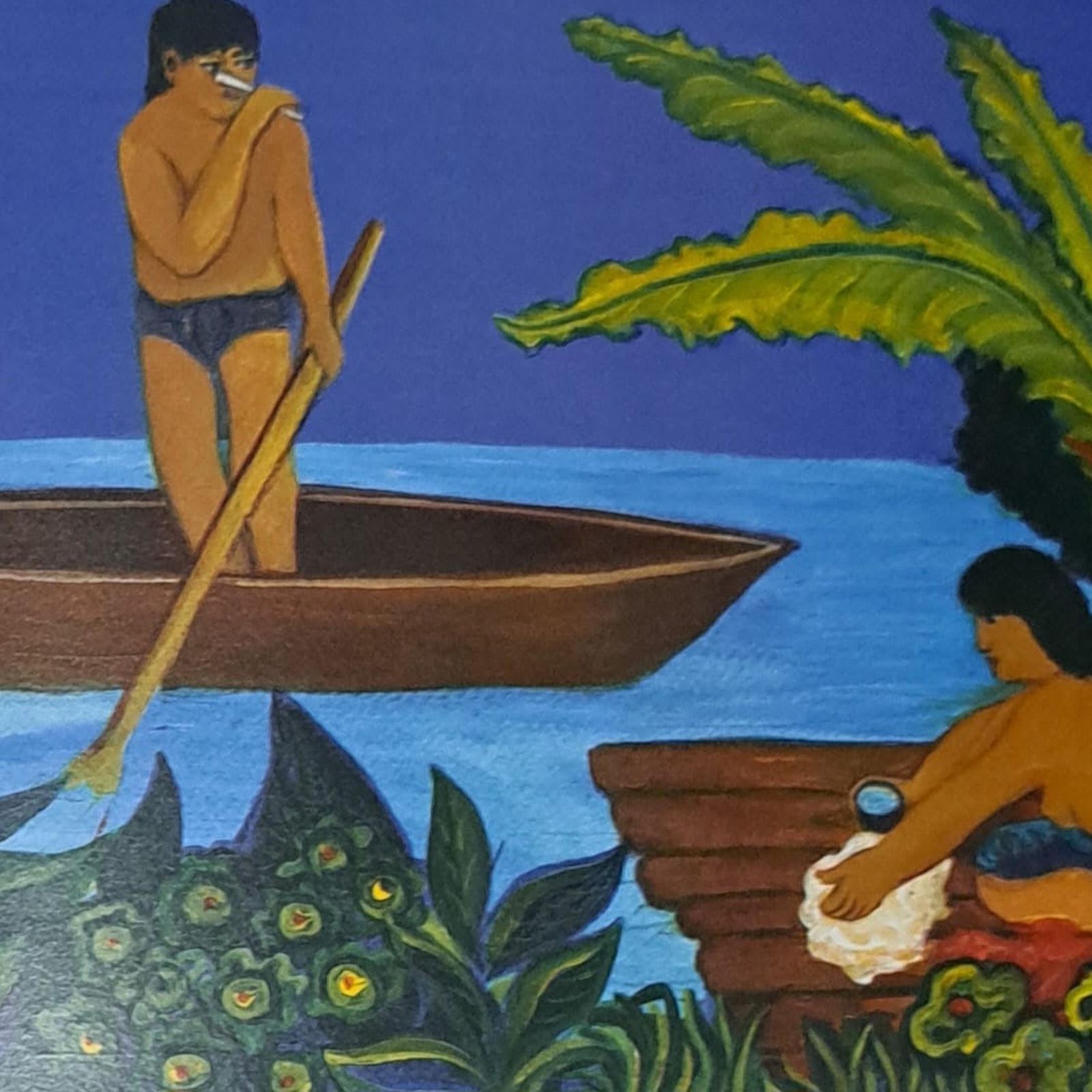 Dibujo del libro Samay, la herencia del Espíritu, José Miguel Goldáraz