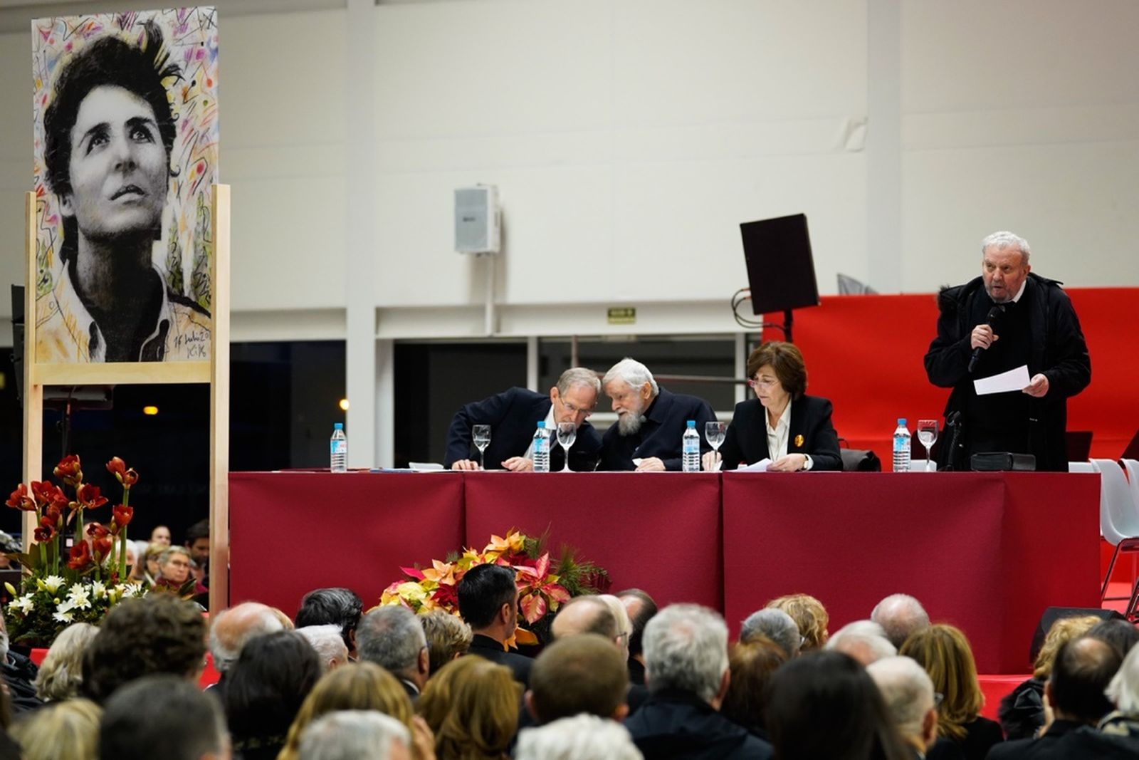 Kiko Argüello durante su intervención