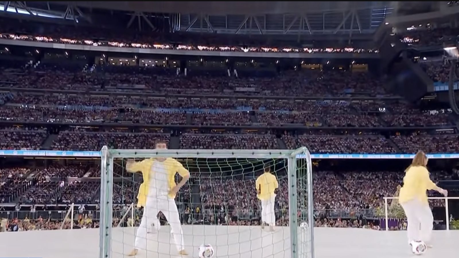 Fútbol en el Bernabéu