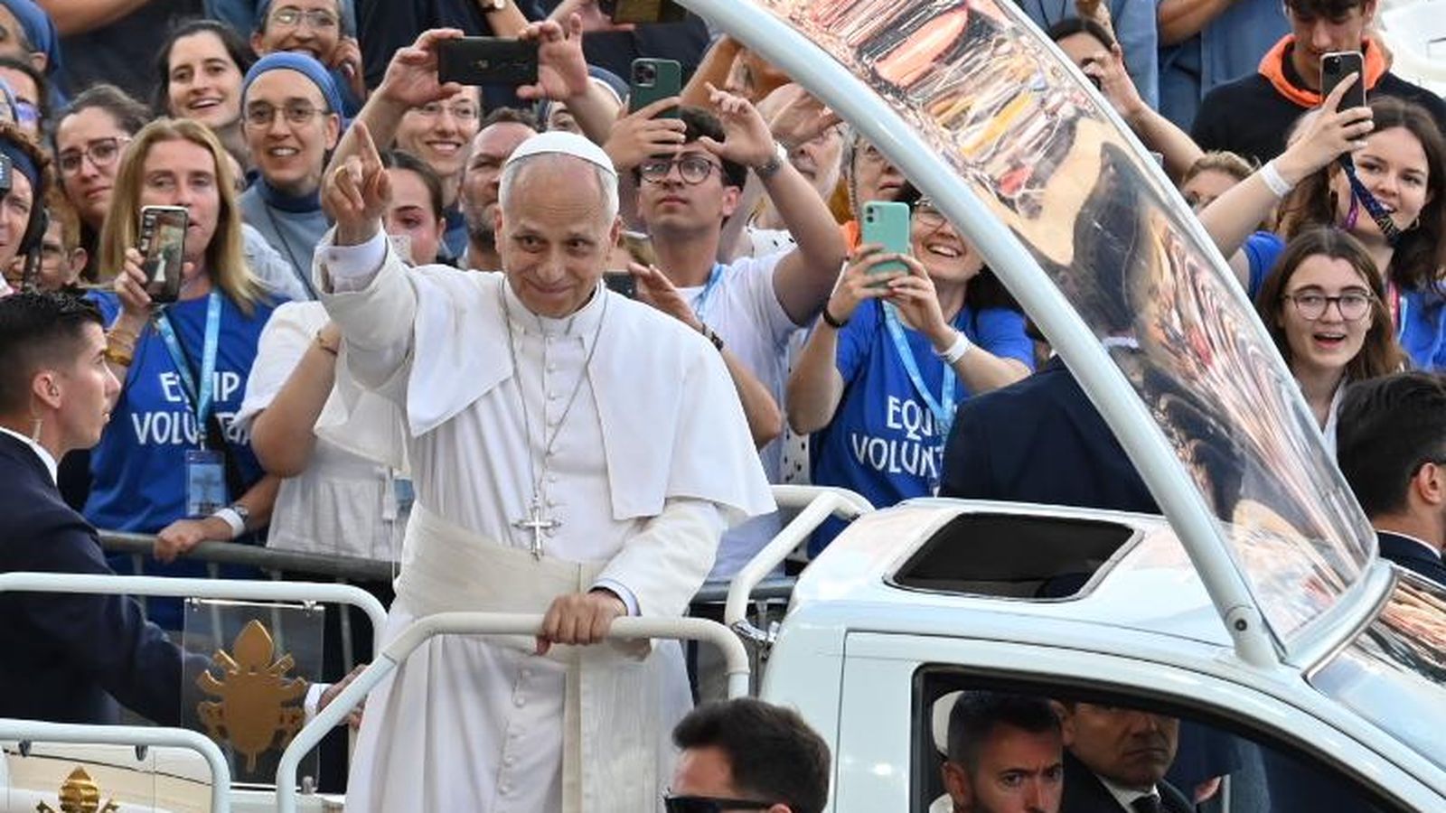 El Papa, en Montjuic
