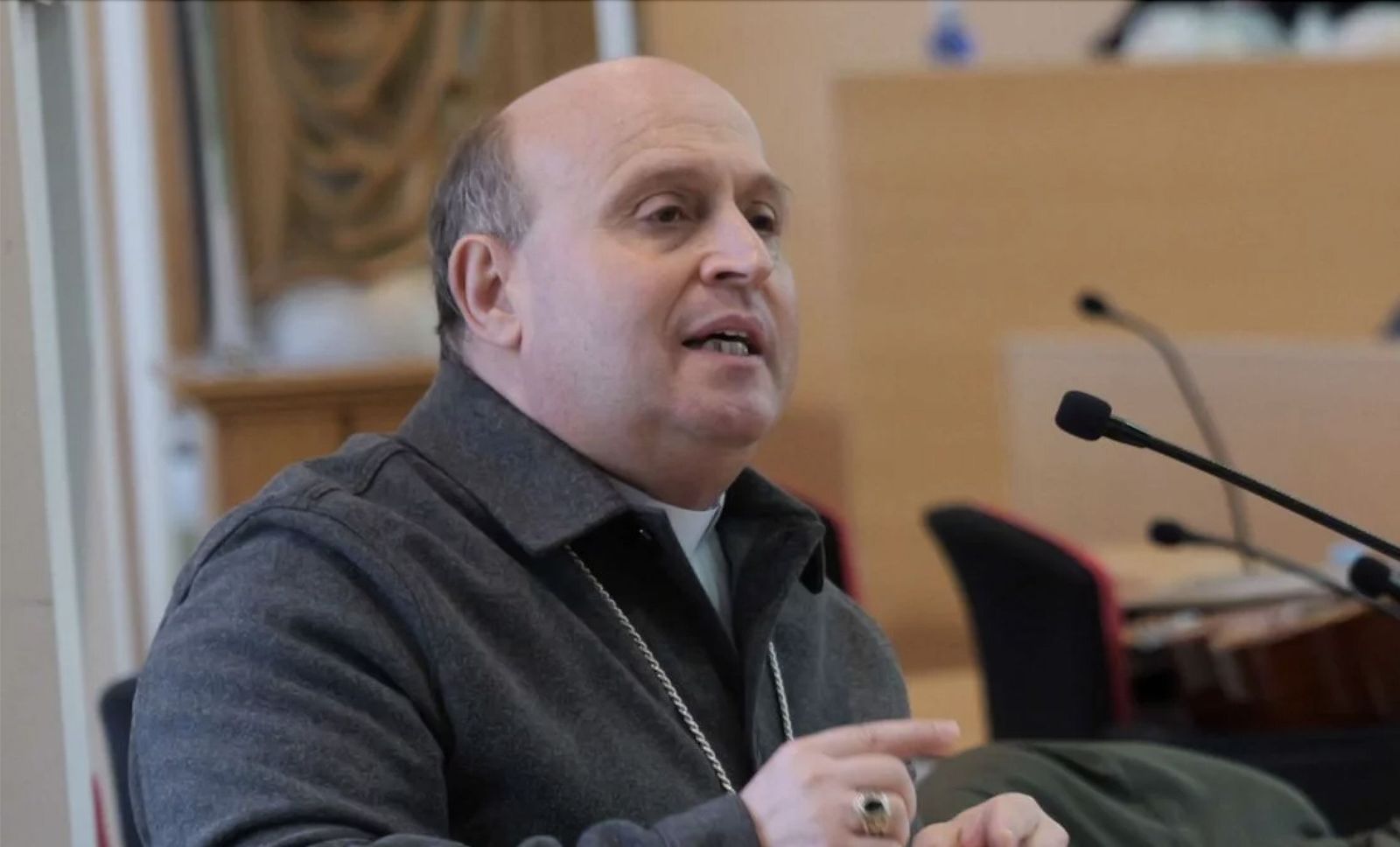 El arzobispo de Compostela, Francisco José Prieto