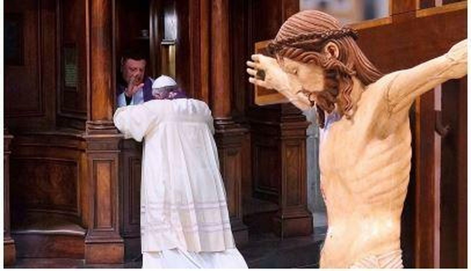 El Papa se confiesa