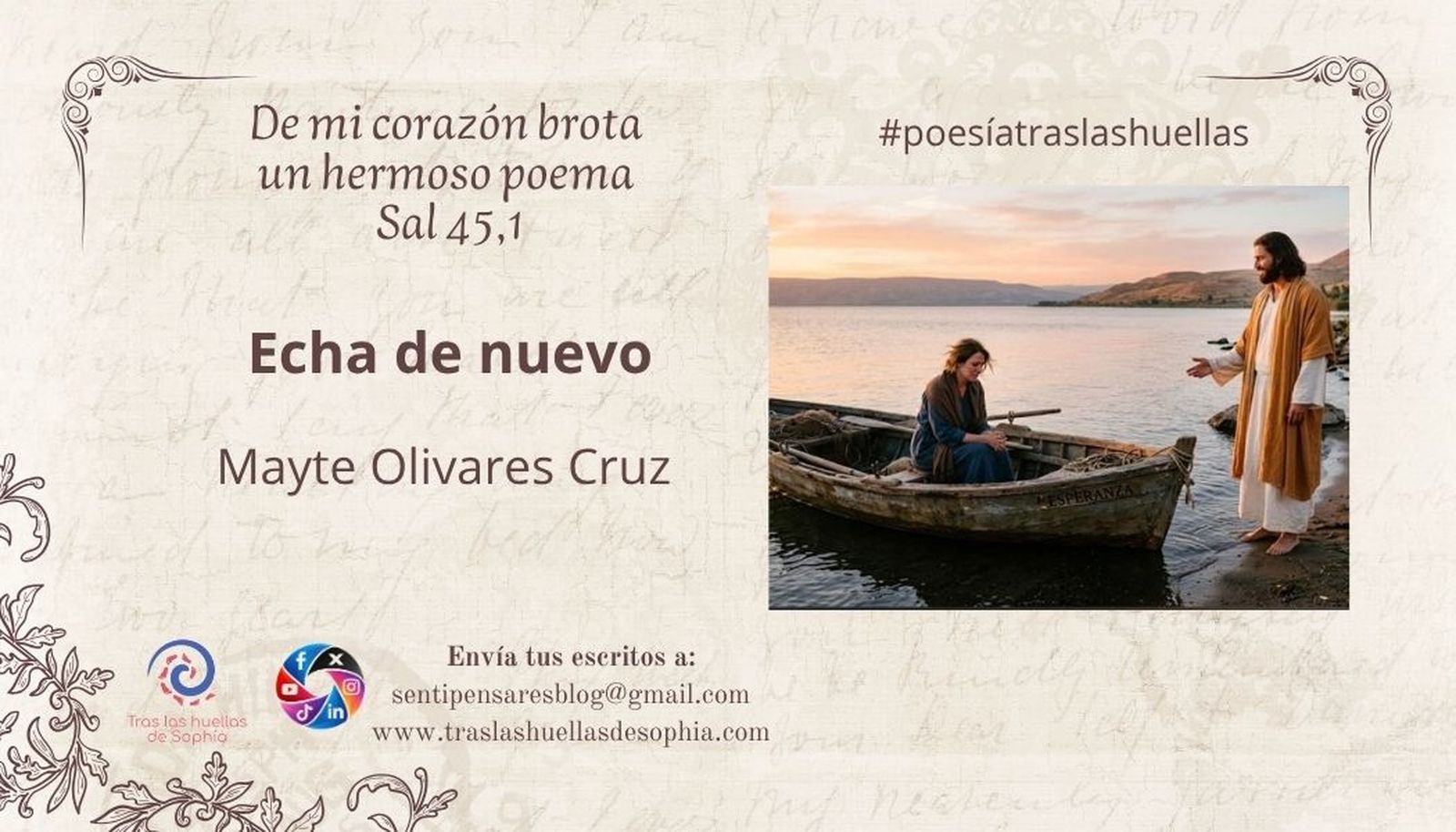 Echa de nuevo