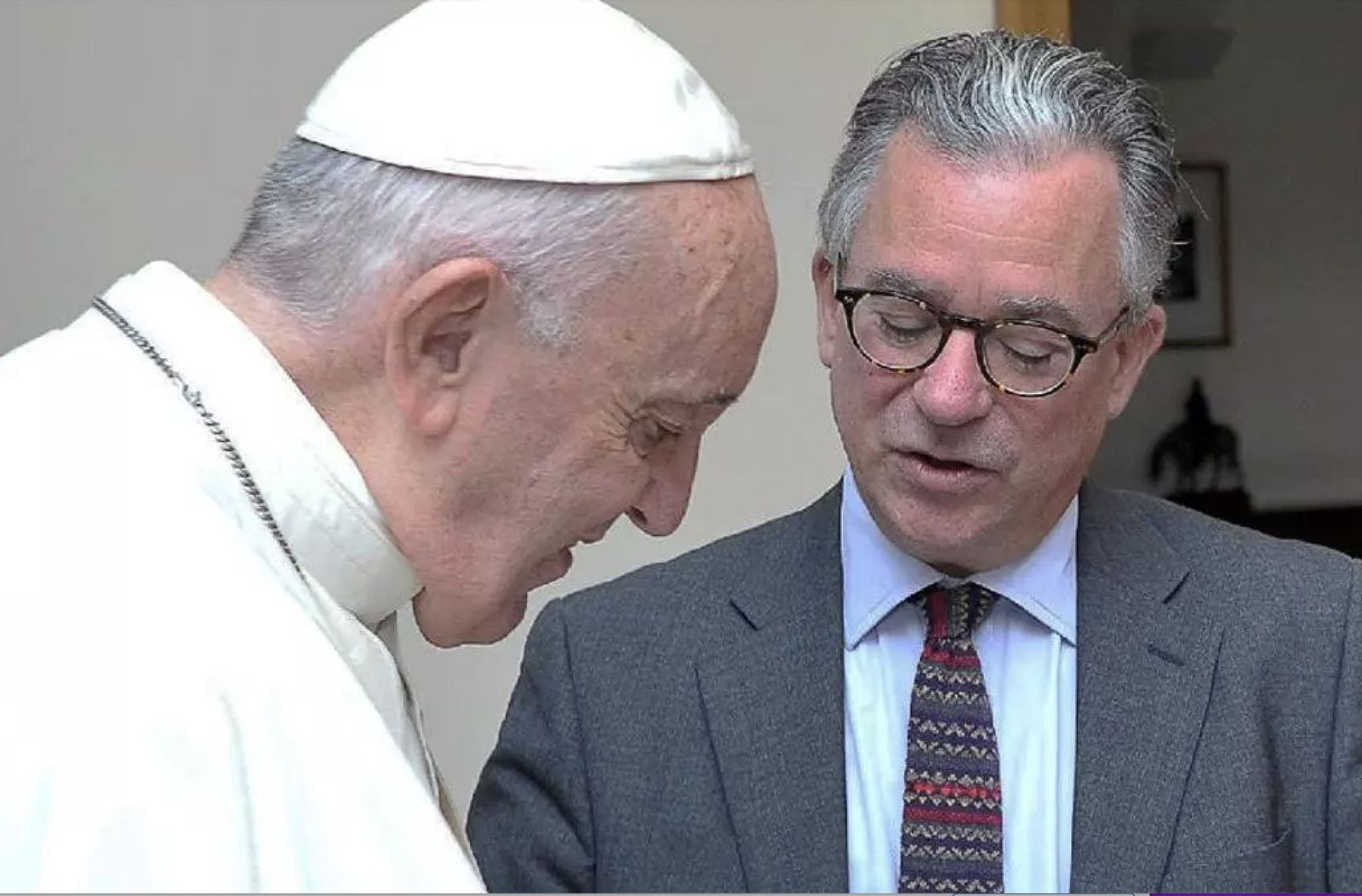 Ivereigh, con el Papa