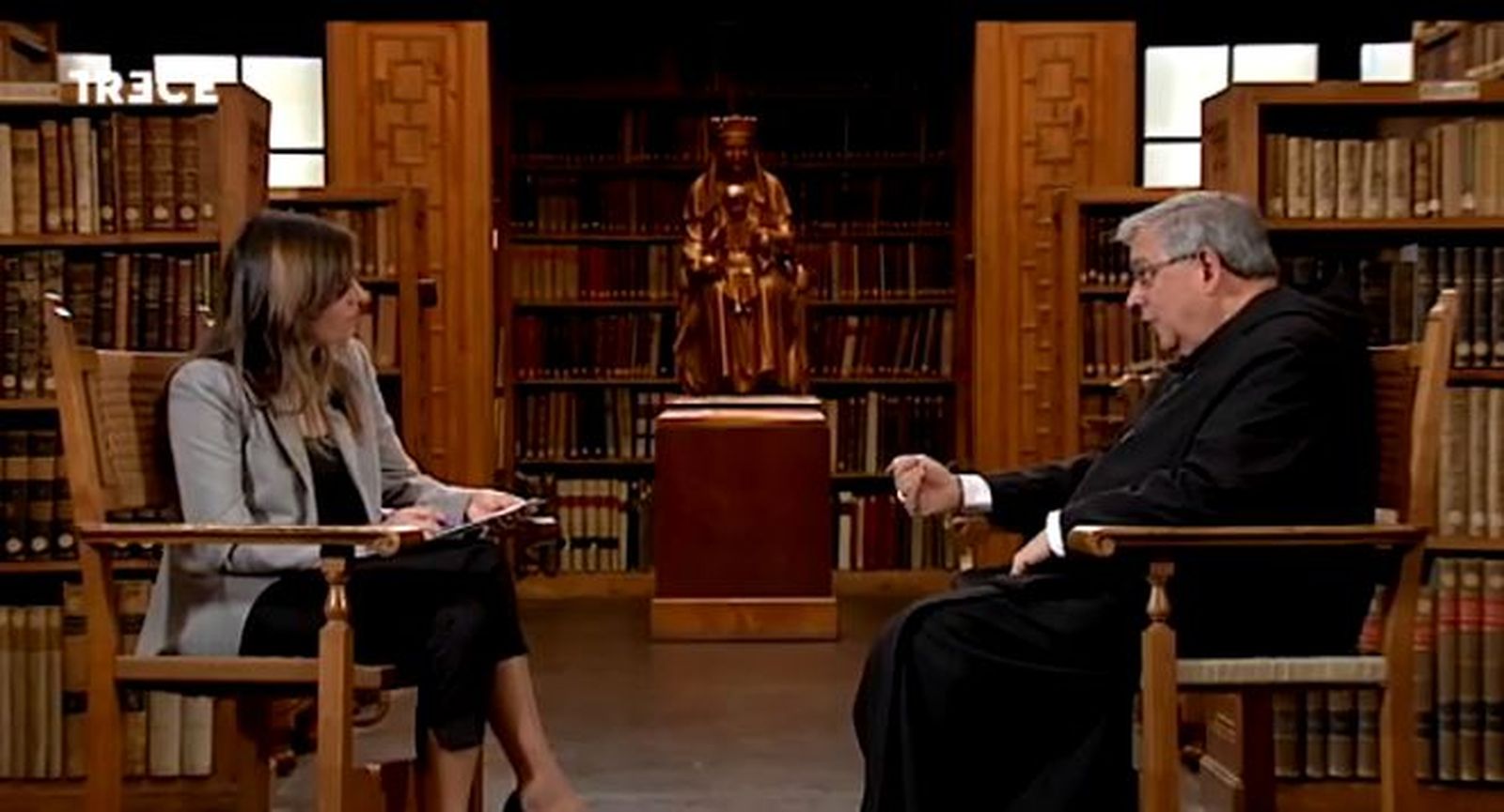 Abad de Montserrat en 13tv