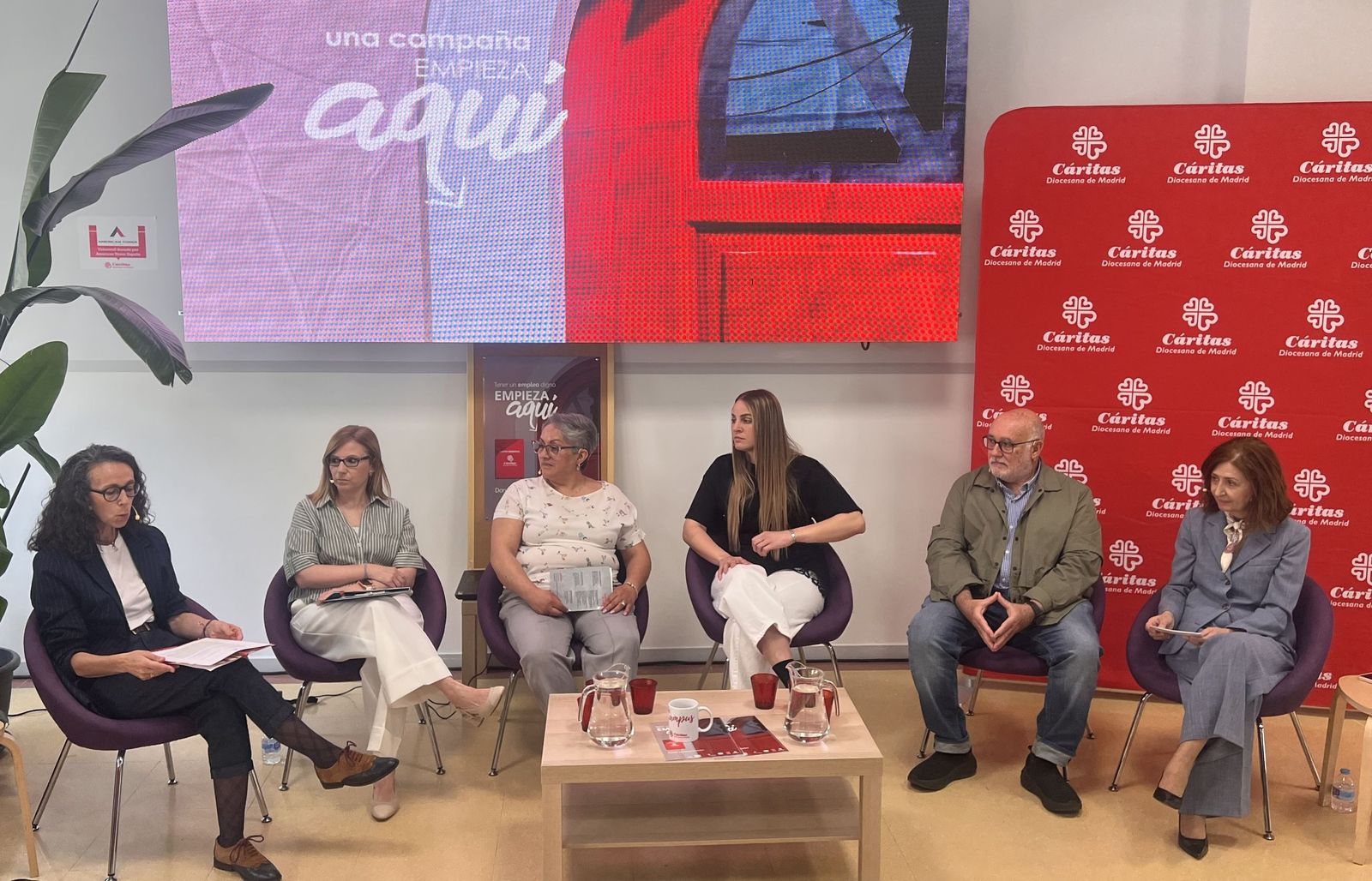 Cáritas diocesana de Madrid. Campaña Empleo 2026