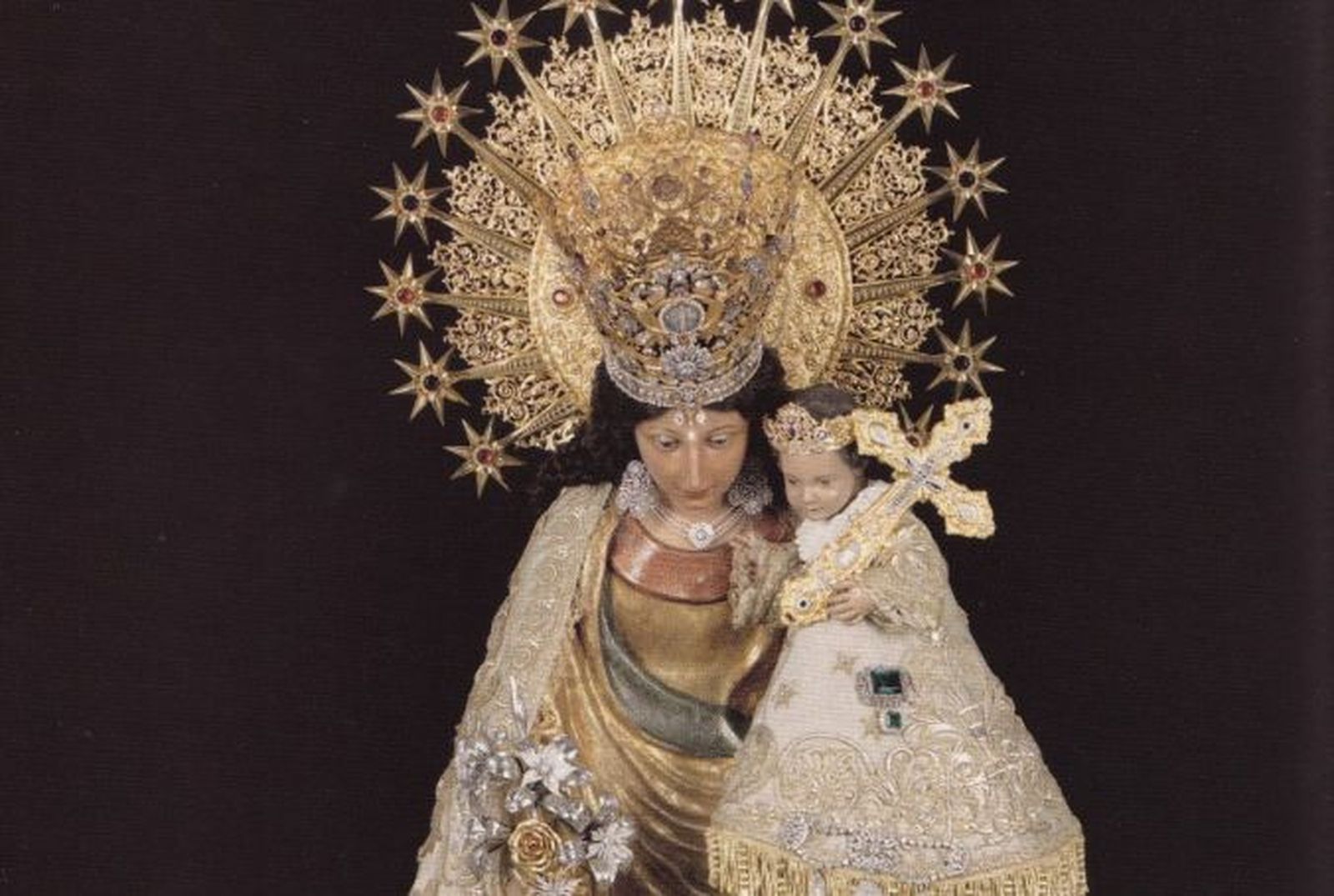 La imagen de la Virgen, contra la peste