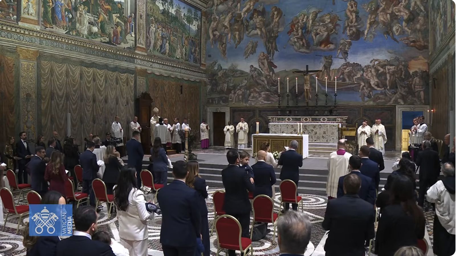 Bautizos en la Capilla Sixtina