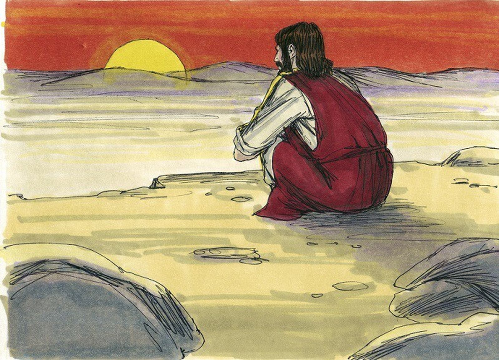 Las tentaciones religiosas y santas que el diablo hace a Jesús.