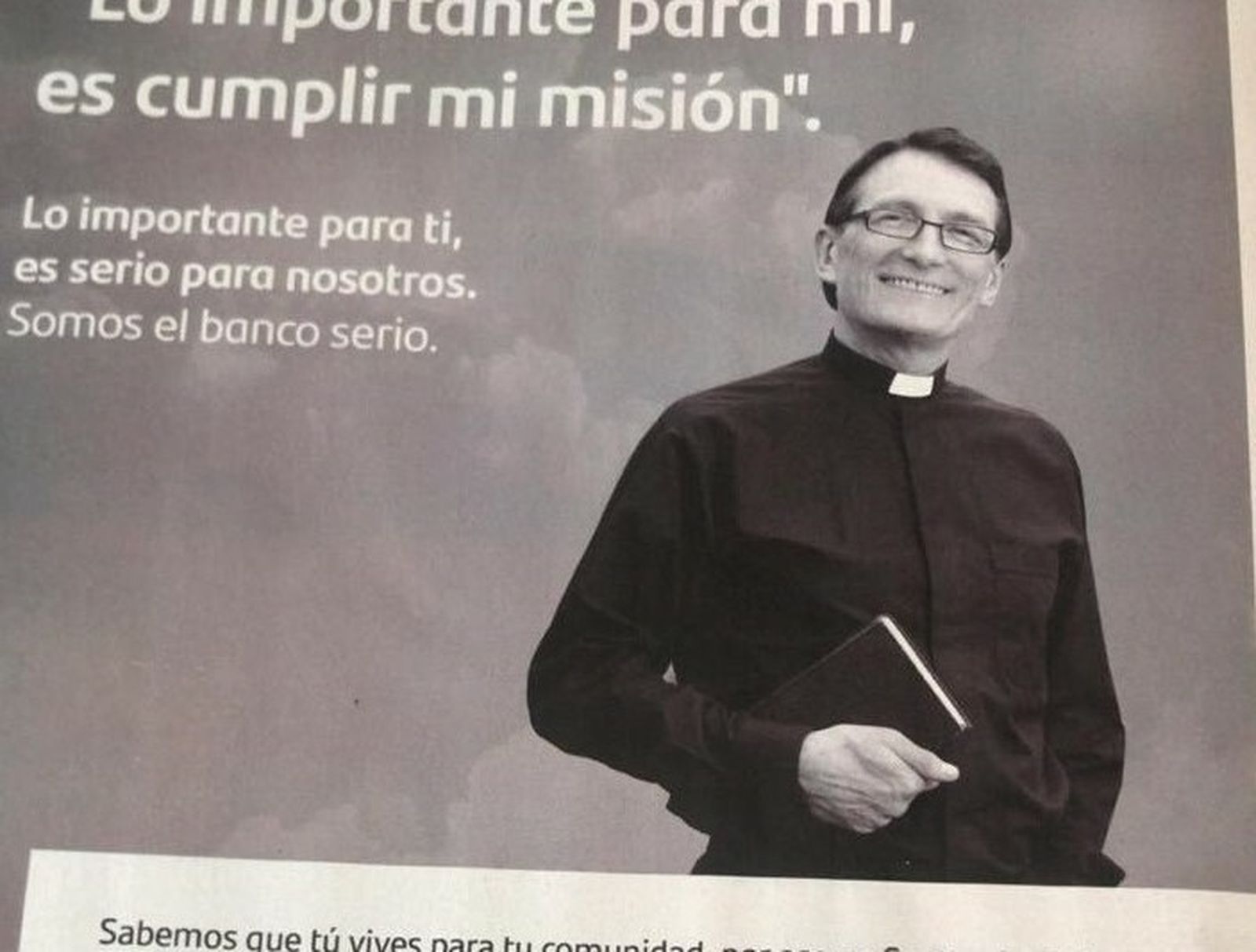 Publicidad. Pastoral bancaria.