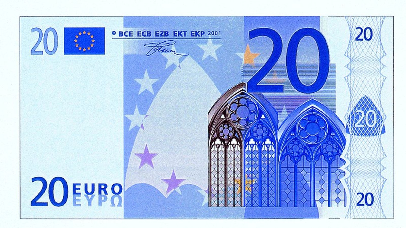 Billete de veinte euros