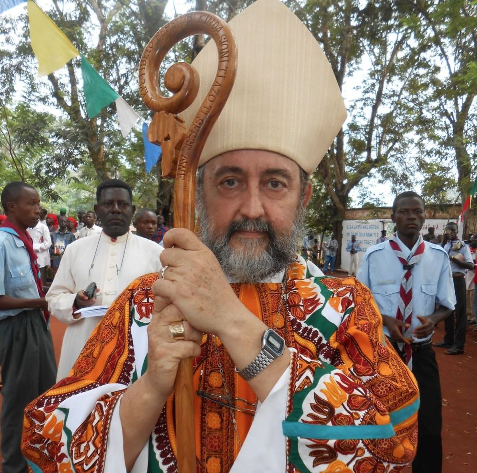 Juan José Aguirre, obispo de ls diócesis de Bangassou (República Centroafricana)