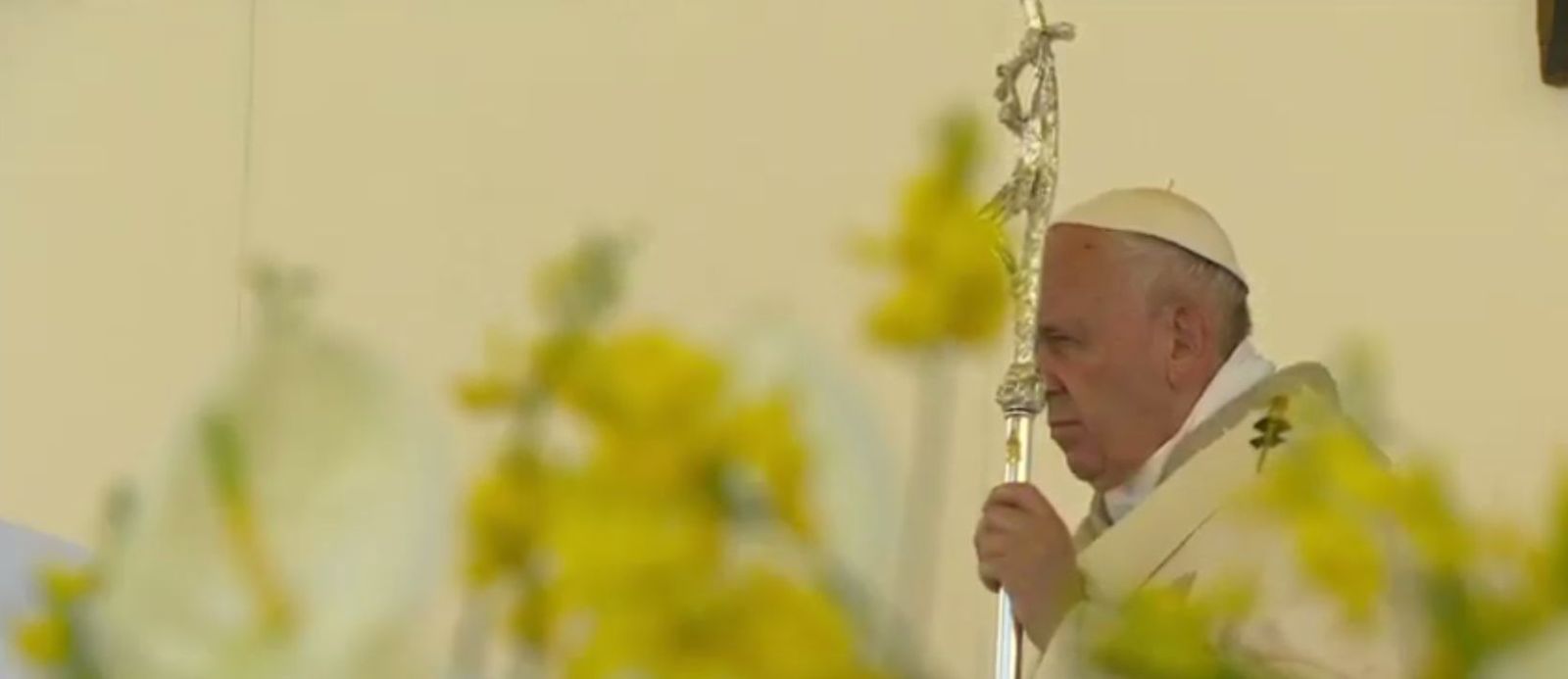 El Papa, en Camerino