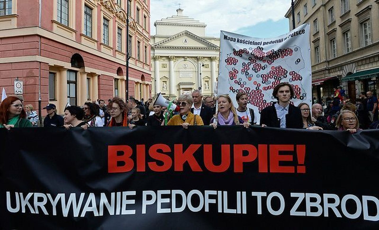 Manifestación contra los abusos en Polonia