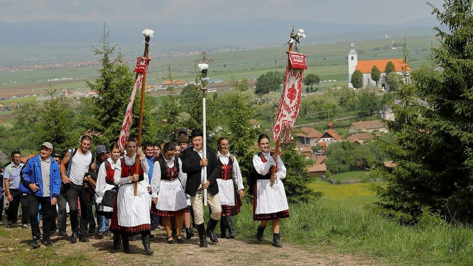 Procesión en Rumanía