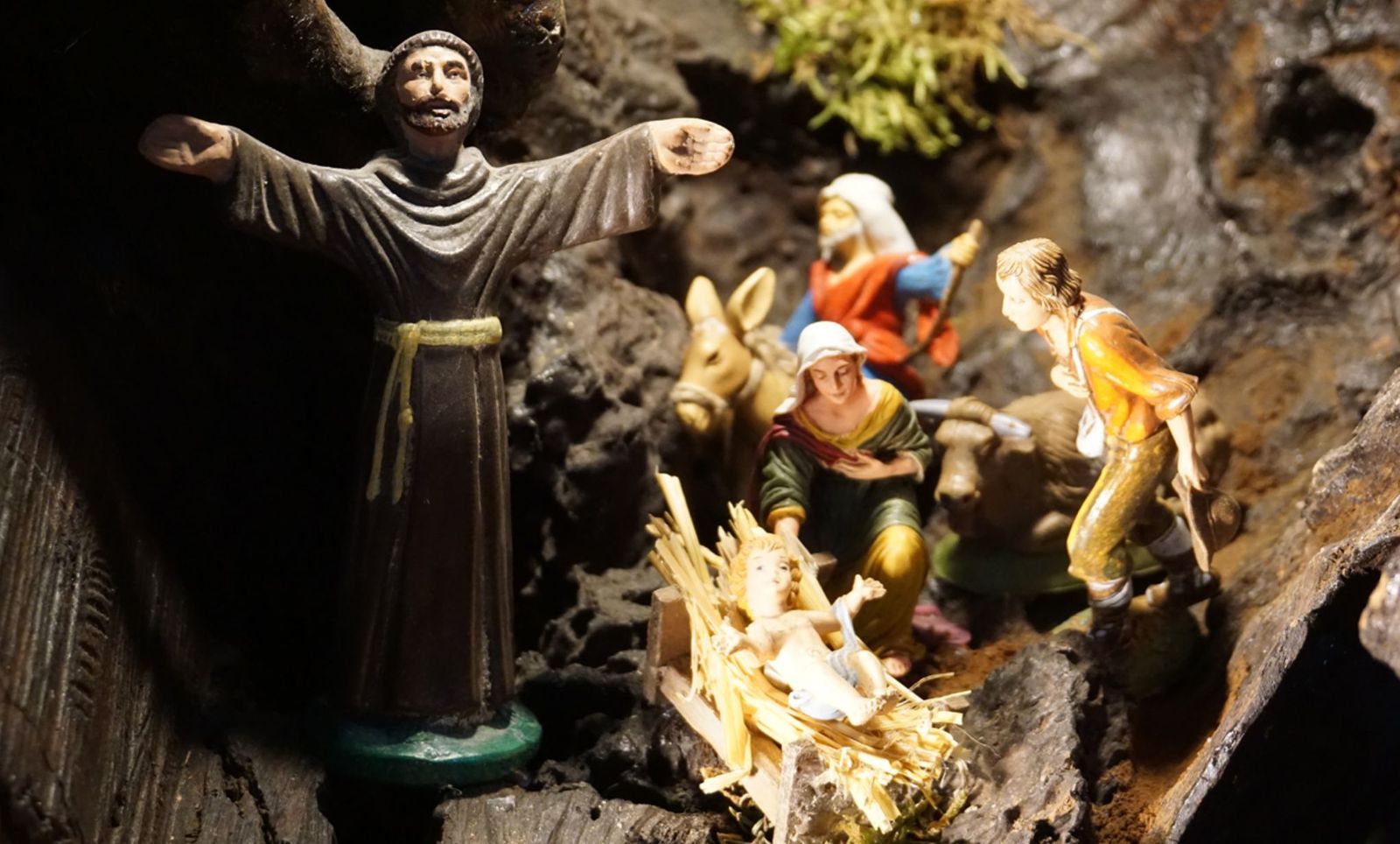 HOmenaje al primer belén de San Francisco