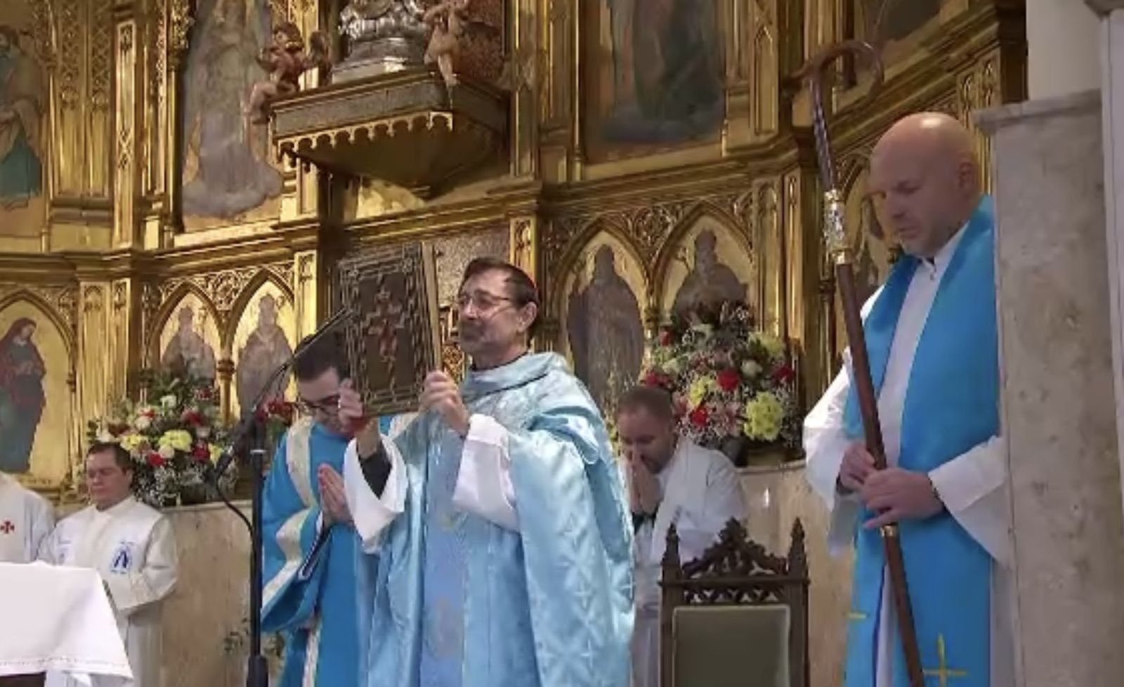 Cobo, en la misa de hoy